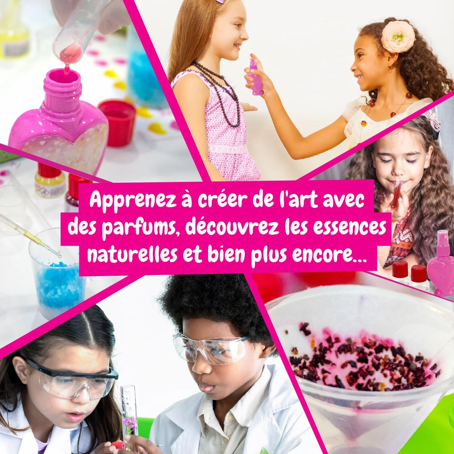 Science4you Usine de Parfums - Kit Éducatif Scientifique pour Enfants, Jouet STEM, Expériences, Cadeau 8+ Ans