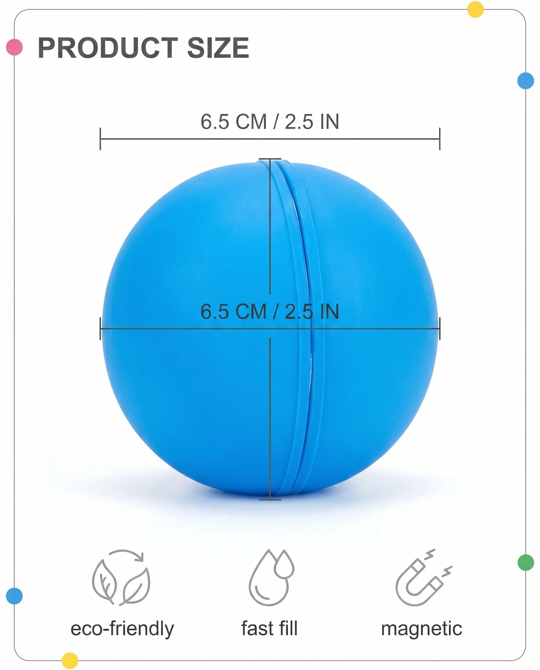 Bombes à Eau Réutilisables Auto-Scellantes Magnétiques – Remplissage Rapide Multicolores | Jouet d'Été Écologique pour Piscine Plage Jardin Enfants
