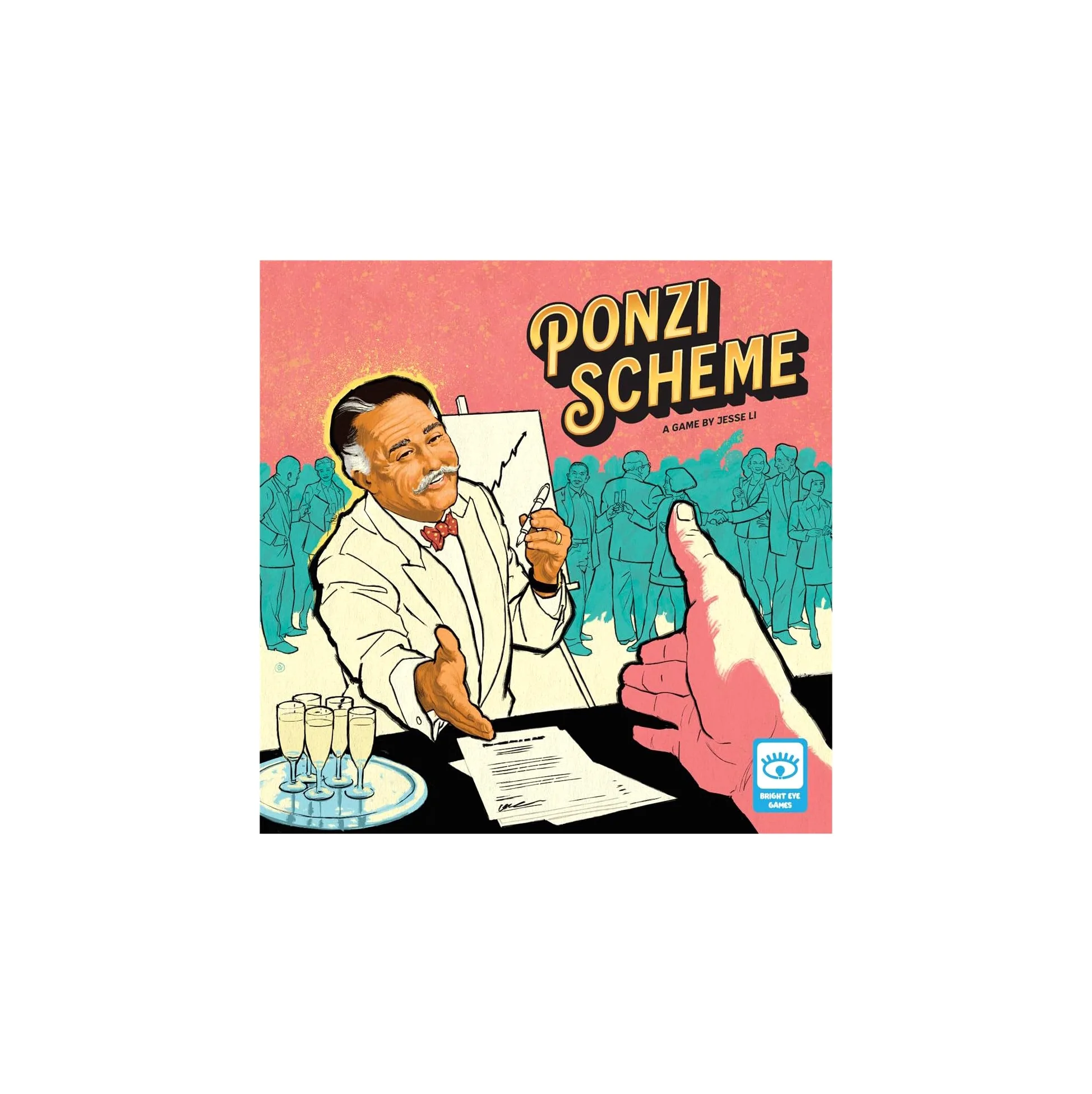 Ponzi Scheme Jeu de société Bluff & économique
