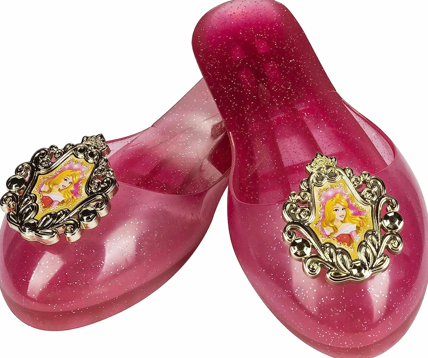 Boutique de Chaussures Disney Princess 4 Paires Scintillantes Cendrillon Aurore Belle Blanche-Neige