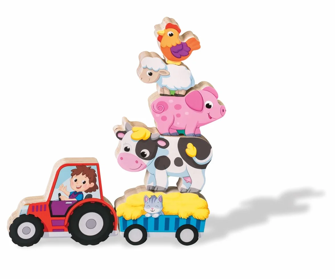 Ravensburger Puzzle en Bois aimanté A la Ferme Jouet bébé dès 1 an