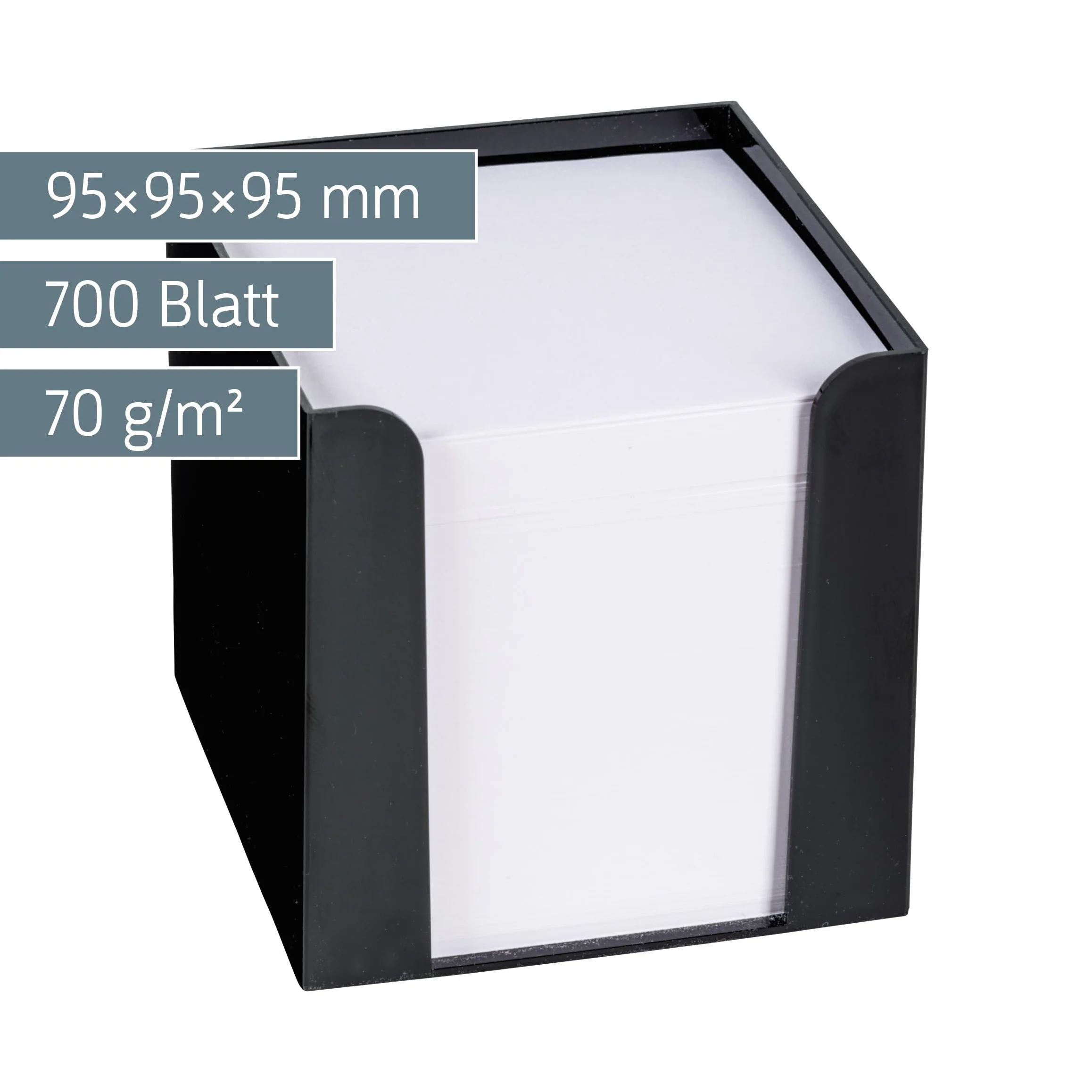 K...NIG & EBHARDT Bloc cube plastique 95 x 95 mm