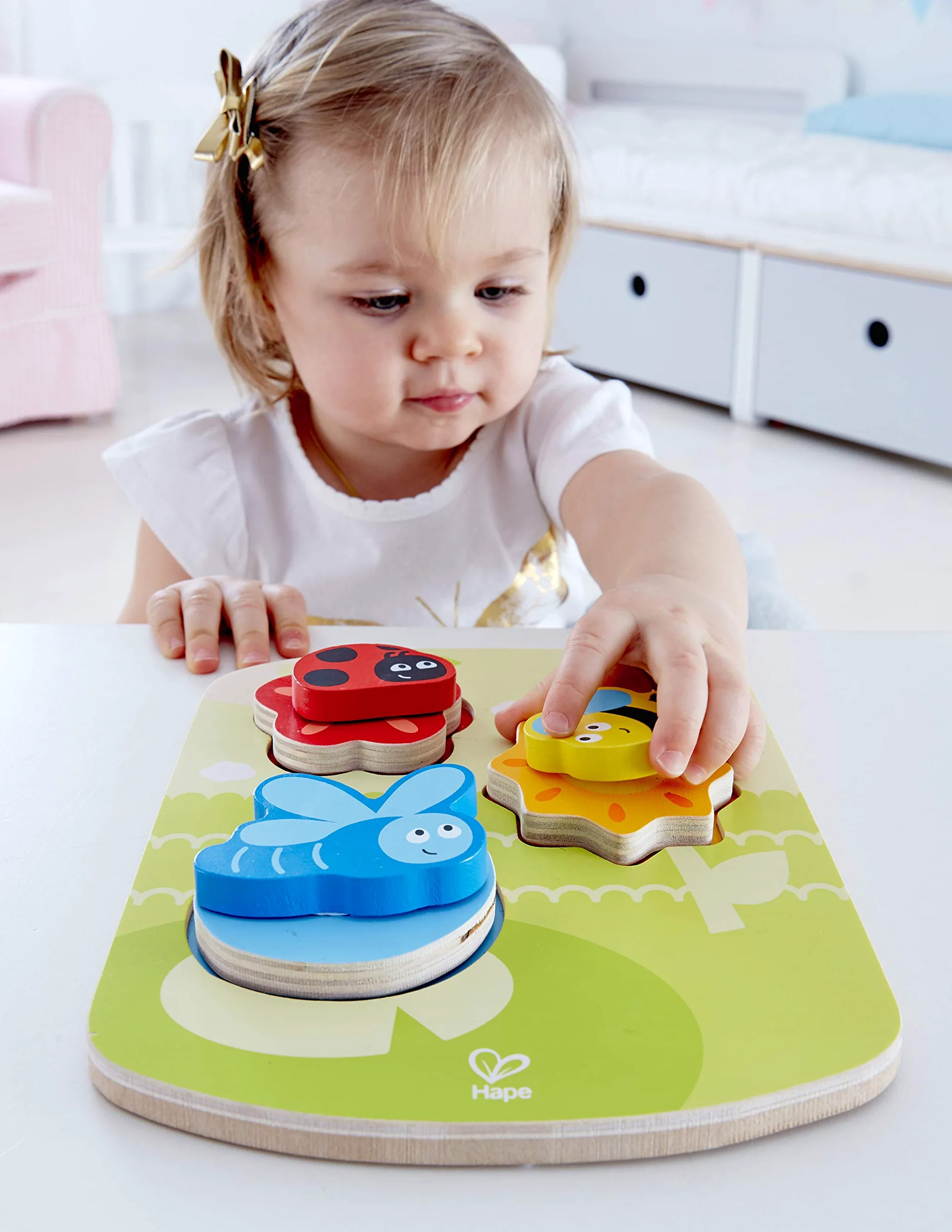 Hape E1609 Puzzle Dynamique de la Nature