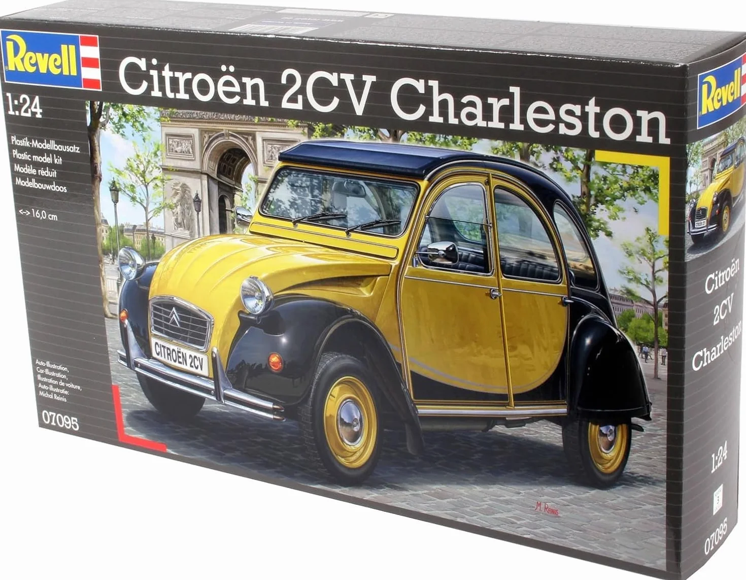 Revell Citroën 2CV Maquette Noir 07095
