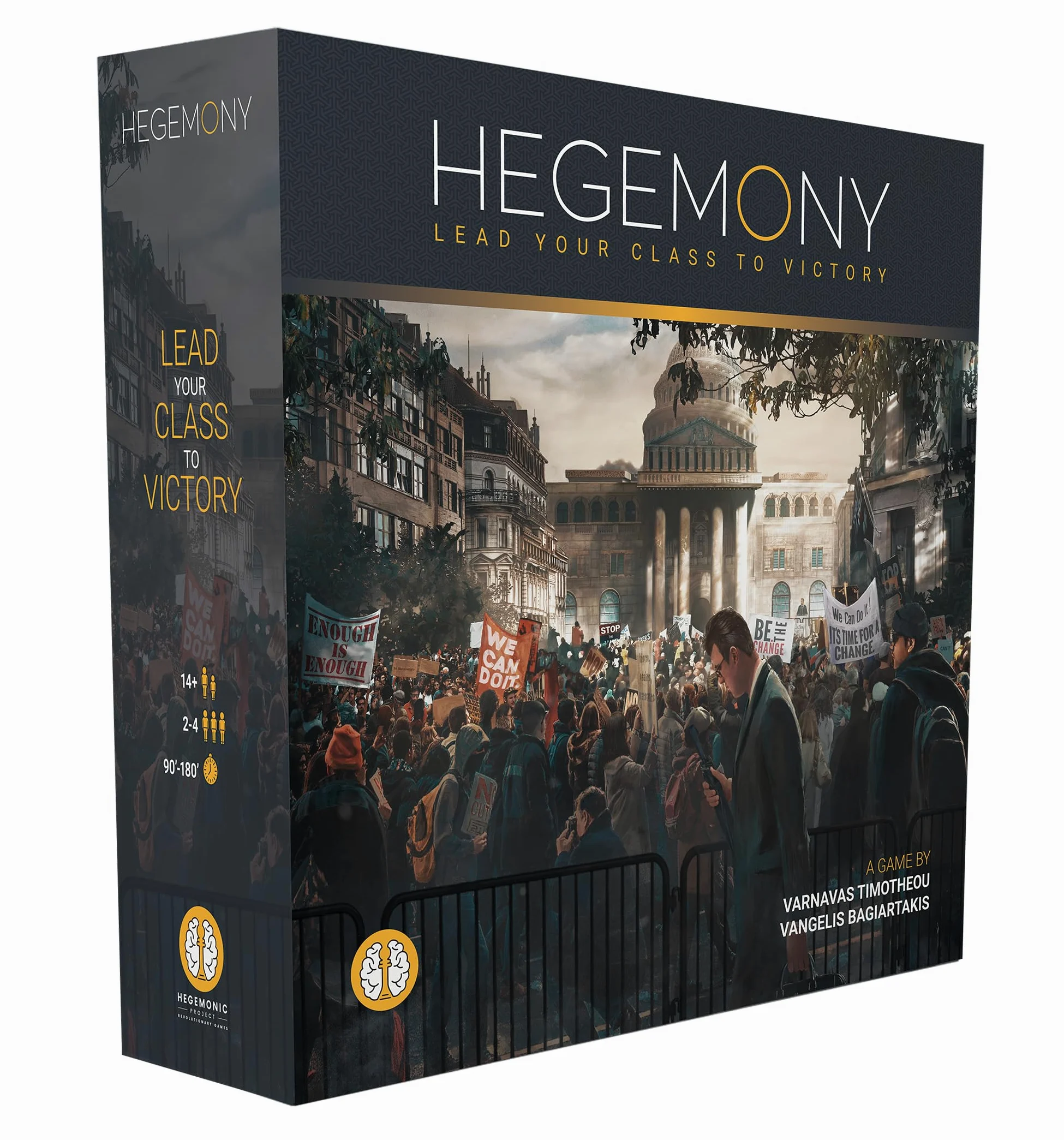 Hegemony Lead Your Class to Victory | Unique Asymmetric Card Driven Game | Political Economic Board Game | Ages 14+ | 2-4 Players | English Version