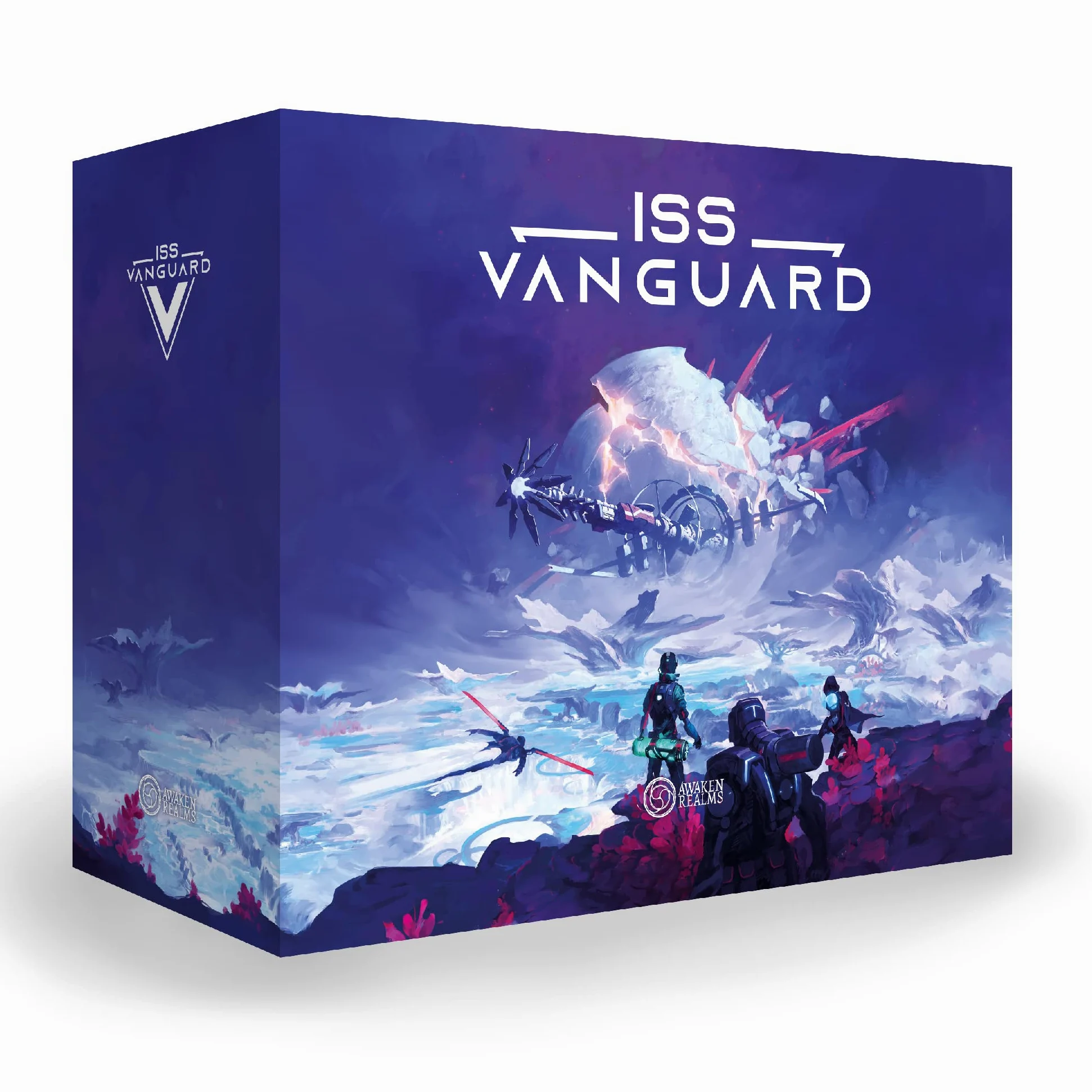 Awaken Realms ISS Vanguard Board Game - Explore Space in a Cooperative Sci-FI Strategy Game, Thrilling Adventure for Kids & Adults, Ages 14+,1-4 Players, 90-120 Minute Playtime