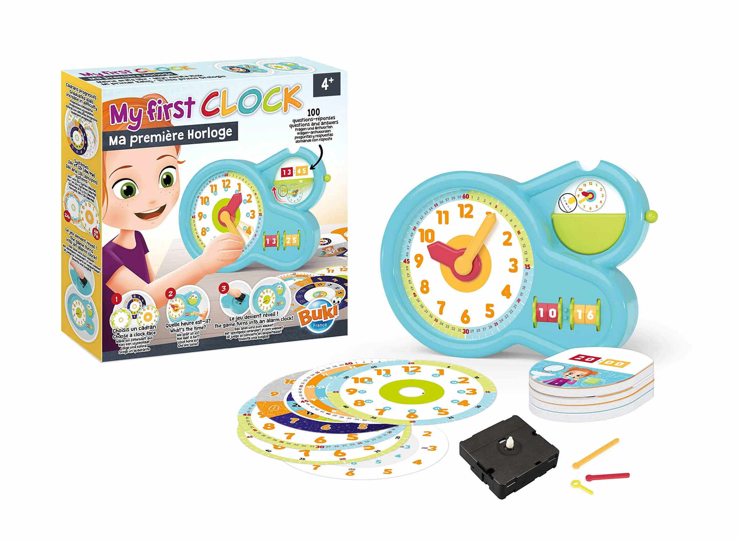 Buki Ma première horloge 5605
