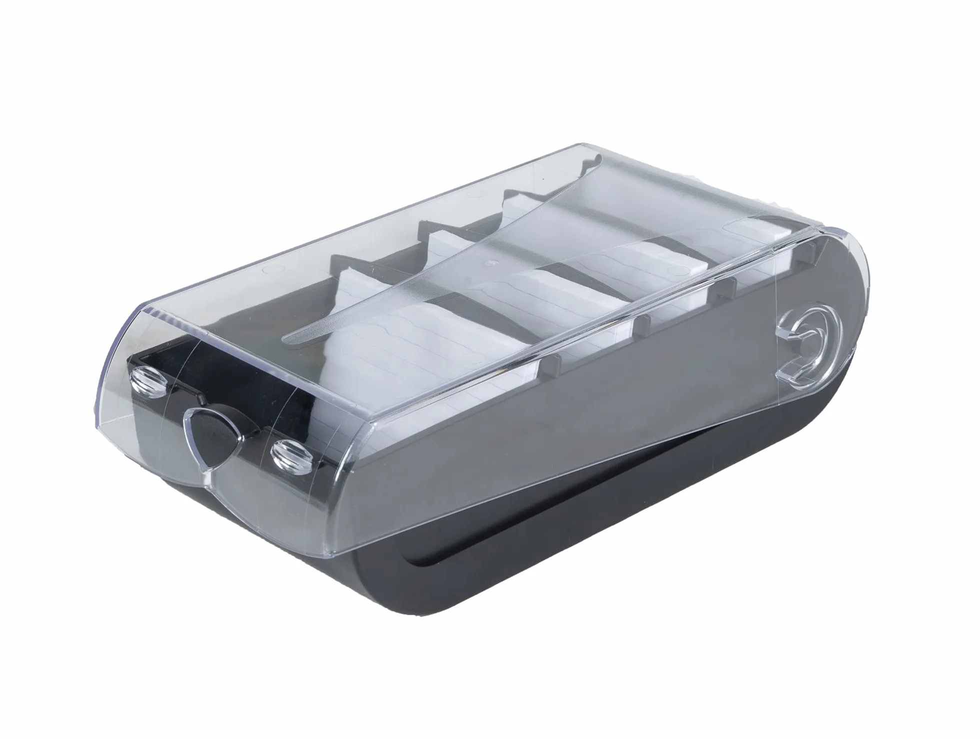 Exacompta Learning box BUNNYBOX A8 19,5x10x6,2 cm Office noir/cristal capacité 650 cartes