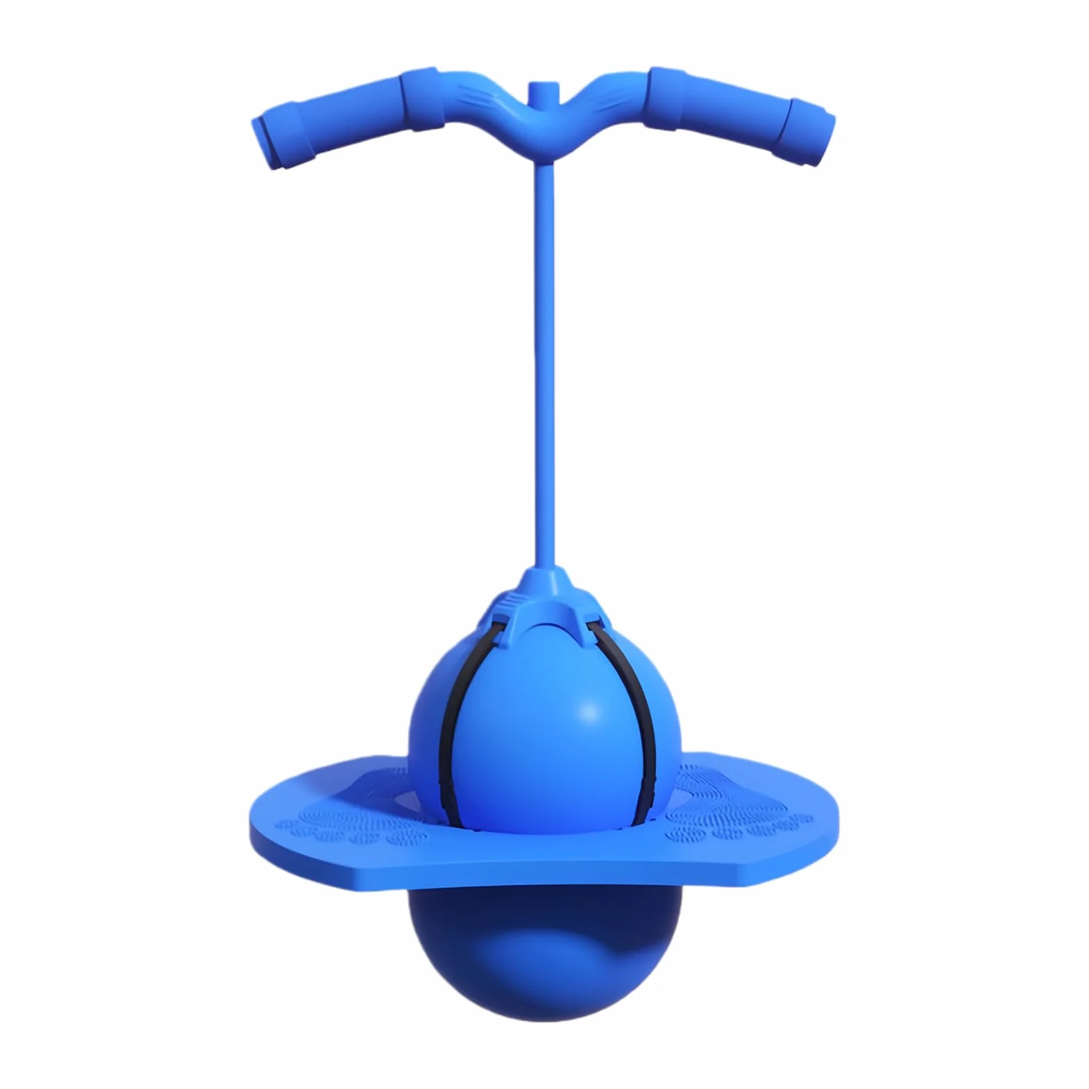Ballon Sauteur Pogos Stick Avec Poignée, Développe L'équilibre, Idéal pour Enfants, Adultes, Garçons, Filles, Maison, Extérieur et Intérieur