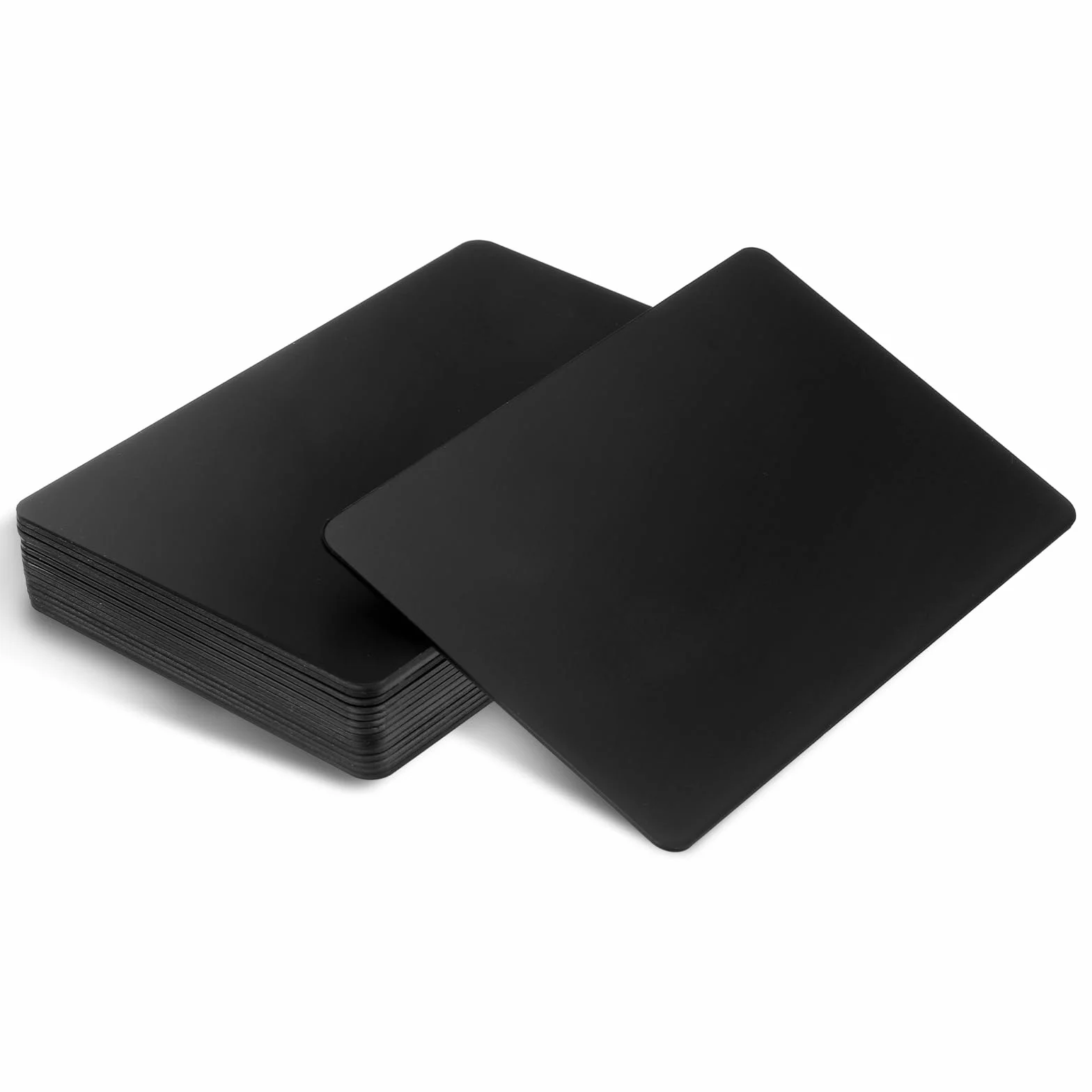 Cartes NFC NTAG215 Noir Réinscriptibles Lot de 20 - Cartes de visite NFC Mémoire 504 octets Compatible tous appareils
