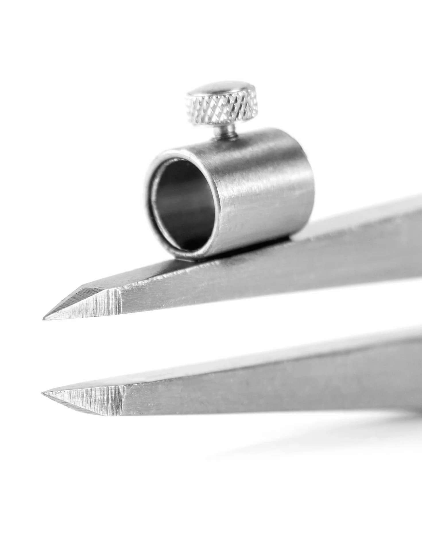 QWORK Compas pointu 200 mm menuisier grand diamètre porte-crayon géométrie dessin