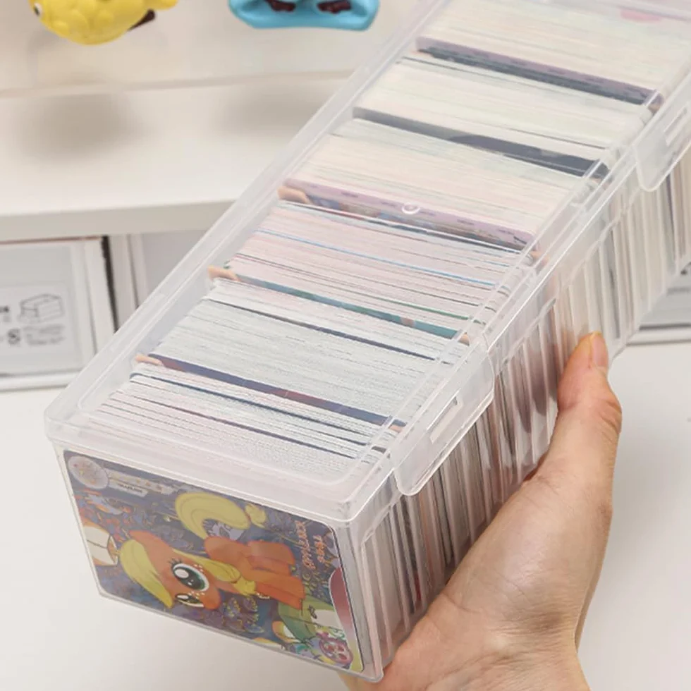 Boîte à fiches DIN A8 avec séparateurs amovibles 24 x 10 x 7 cm couvercle 600 cartes Vert