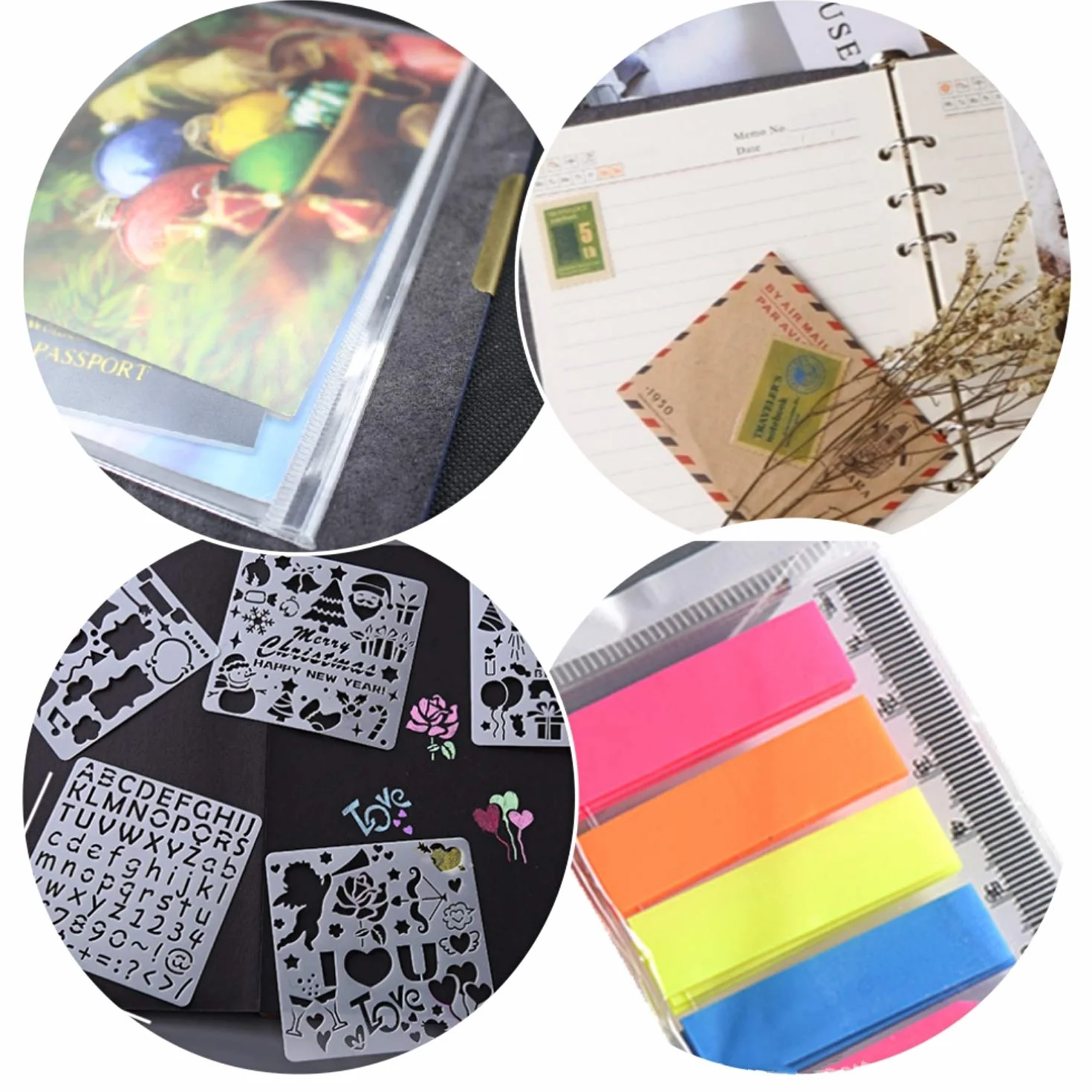 Wonderpool Recharges A5 320 Pages 100gsm 6 Trous Cahier Reliure Anneaux Séparateur Pochettes Signet Papier Ligné Non Ligné