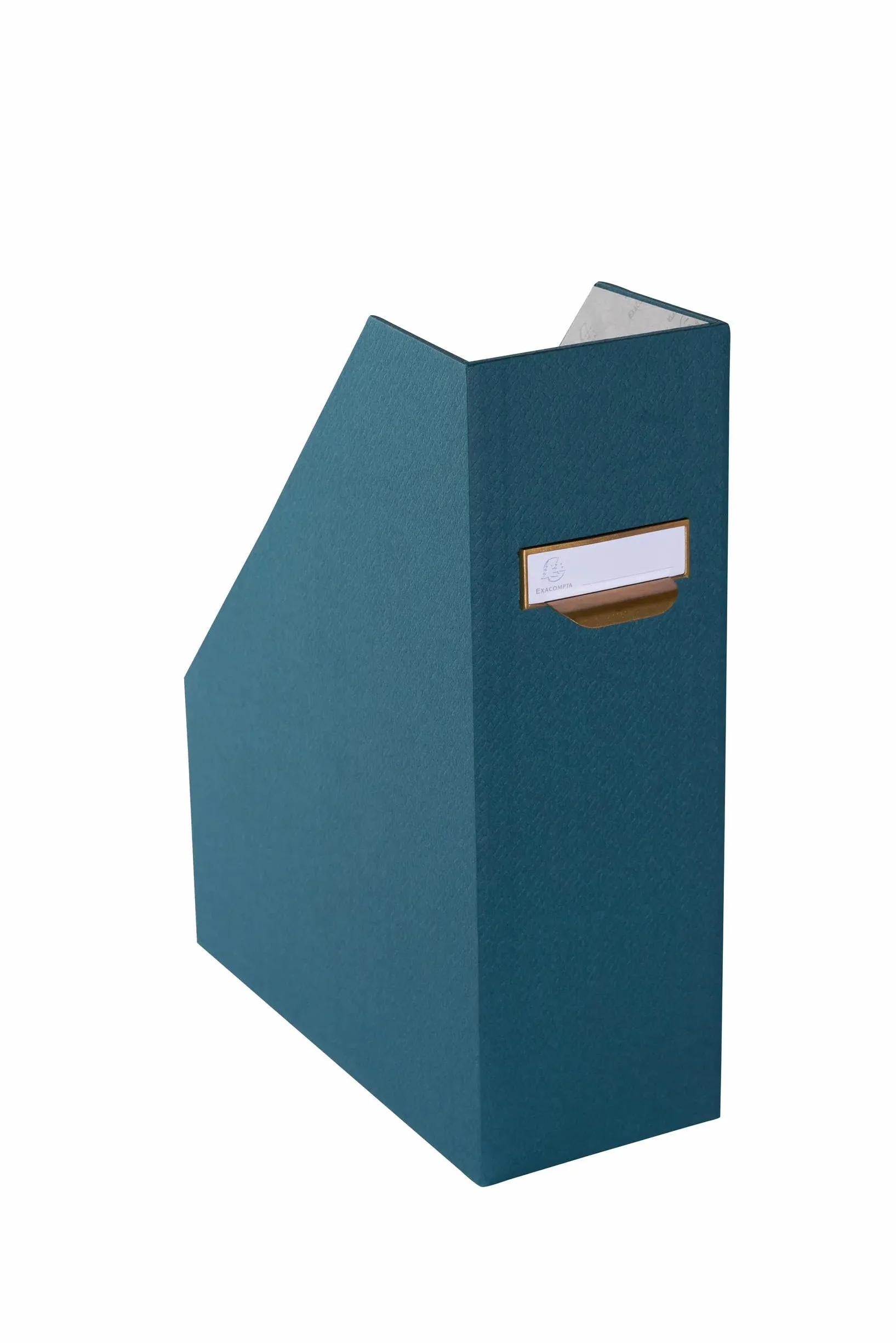 Exacompta porte-revues Office By Me A4 31x25x10 cm Bleu canard
