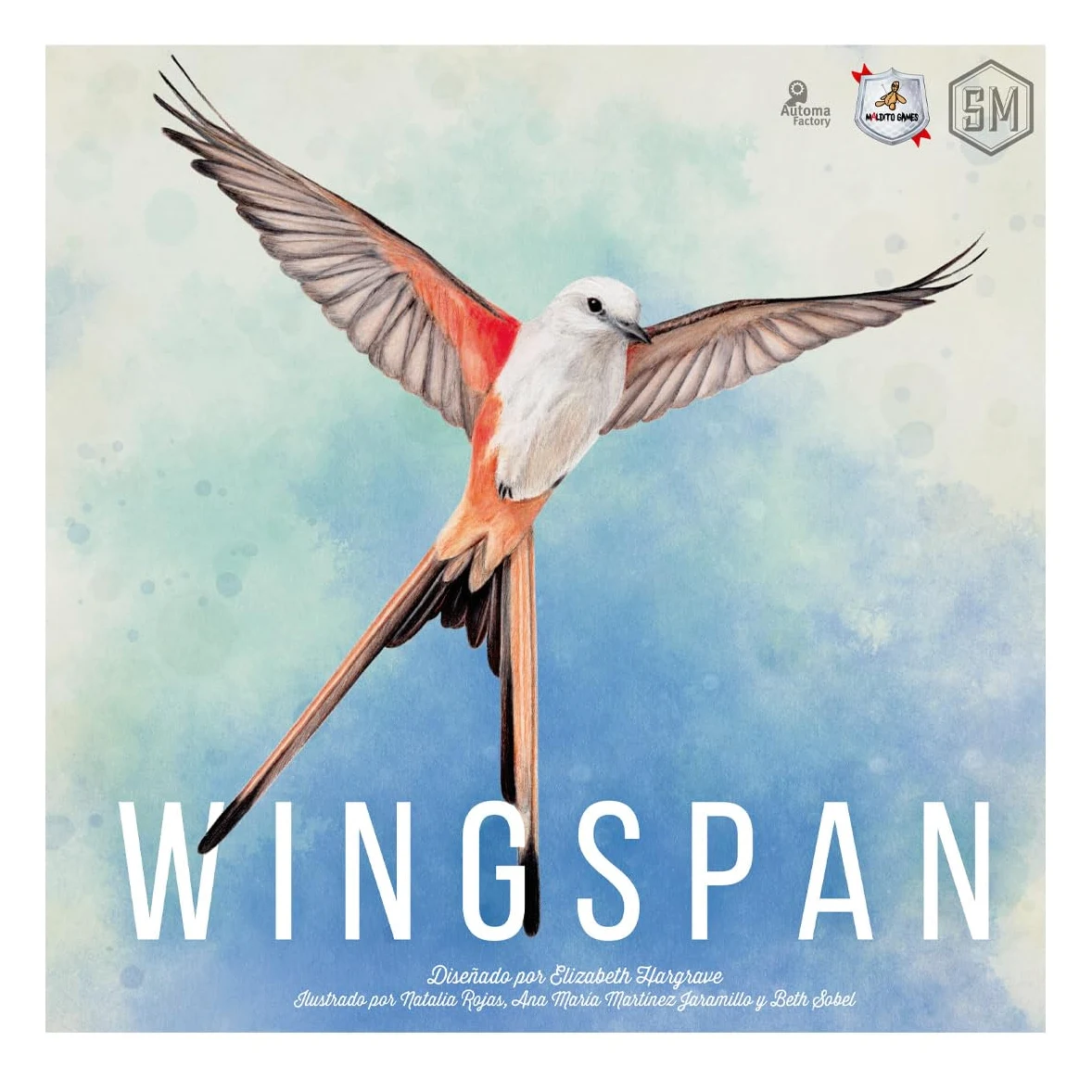 Maldito Games Wingspan - Jeu de société Oiseaux et Ornithologie, Cartes stratégiques pour familles et Joueurs, 1 Heure, Science et Nature (MLDG266192)