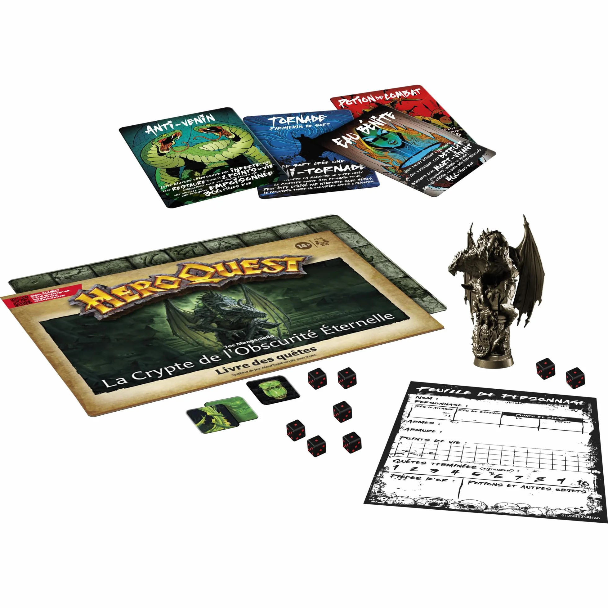Avalon Hill HEROQUEST Crypt of Perpetual Darkness