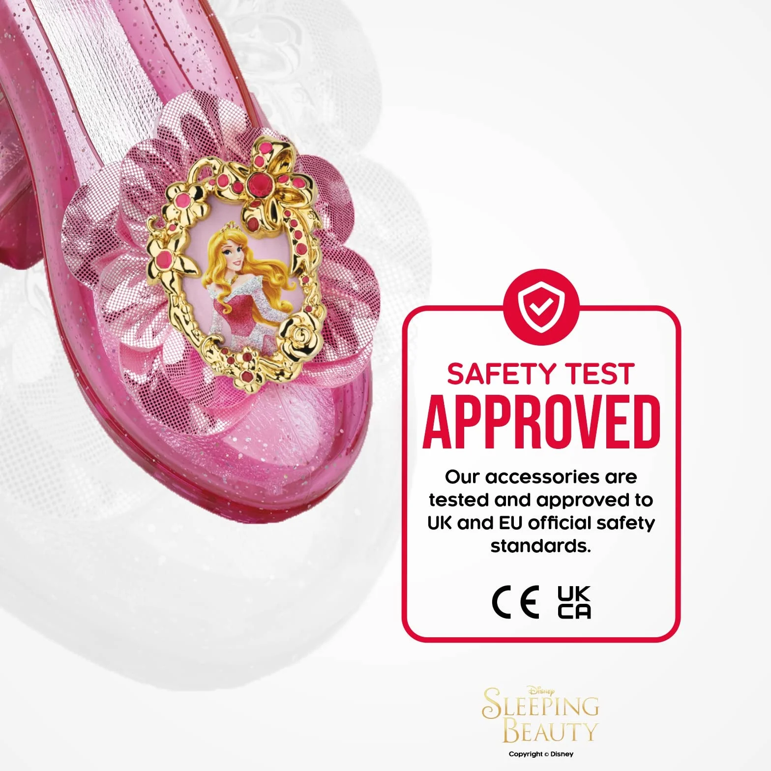 Disney Officiel Chaussures Princesse Fille Aurore Déguisement La Belle au Bois Dormant