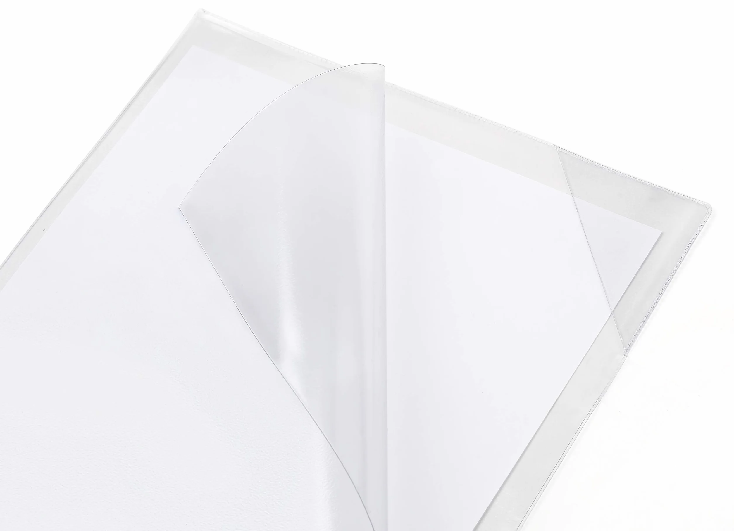 Tarifold 194773 Pack 5 Pochettes plastique adhésive A4 transparentes, cadre d'affichage autocollant repositionnable Kang Easy Load