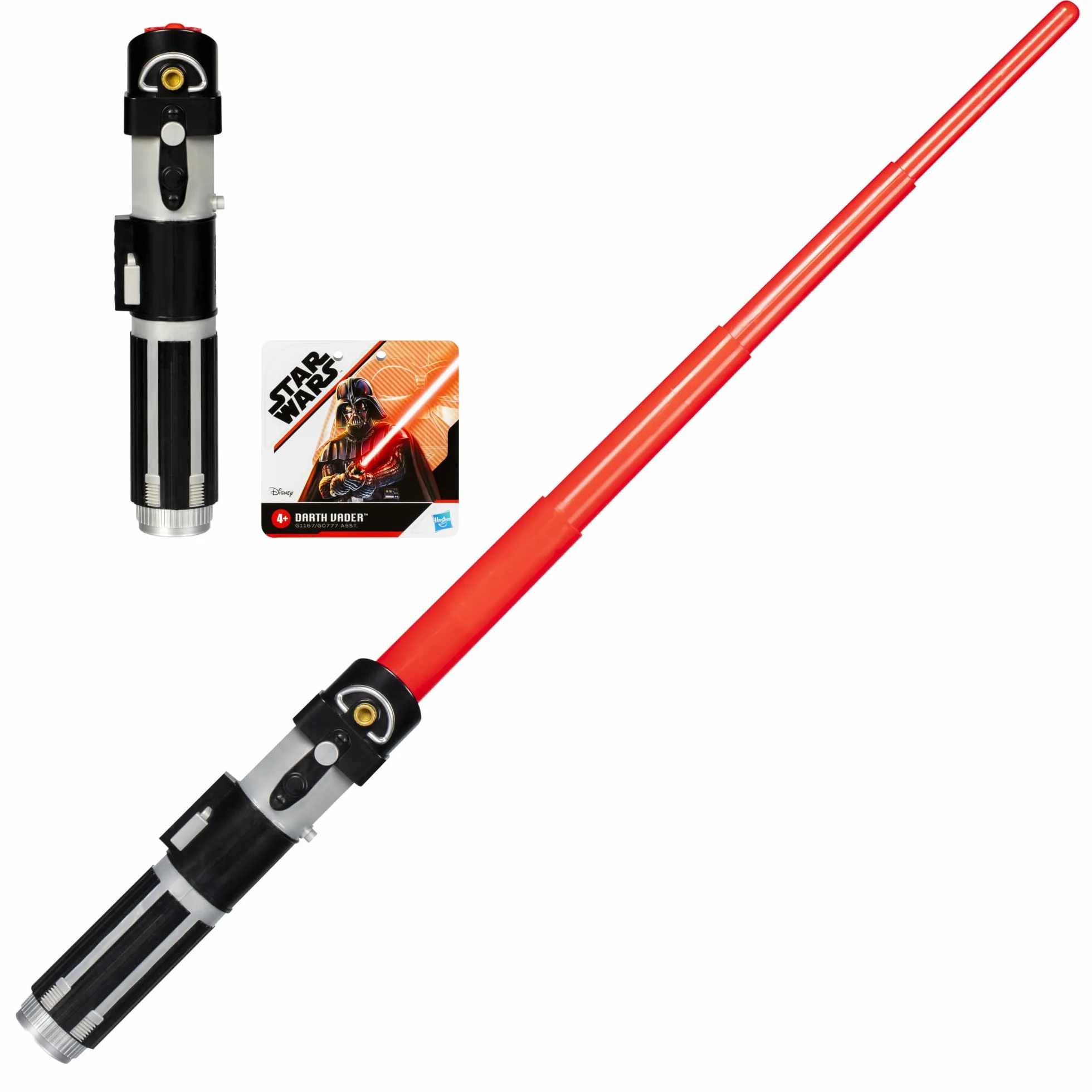 Sabre laser Dark Vador Star Wars jouet déguisement officiel rouge non électronique dès 4 ans