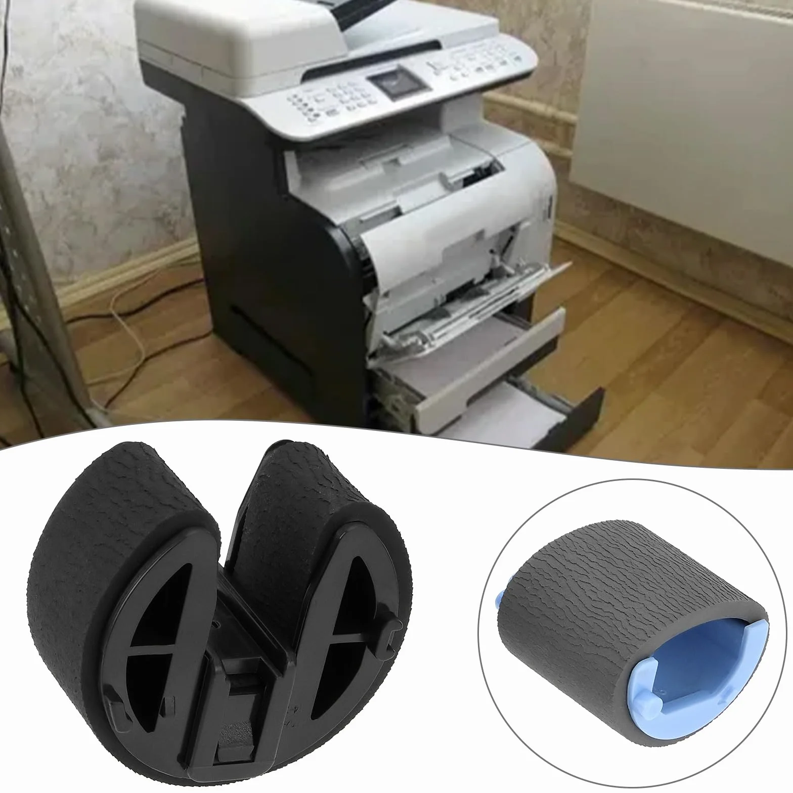EMSea Rouleaux Alimentation Compatible HP CM2320fxi CM2320n CM2320nf CP2025 CP2025dn CP2025n CP2025x