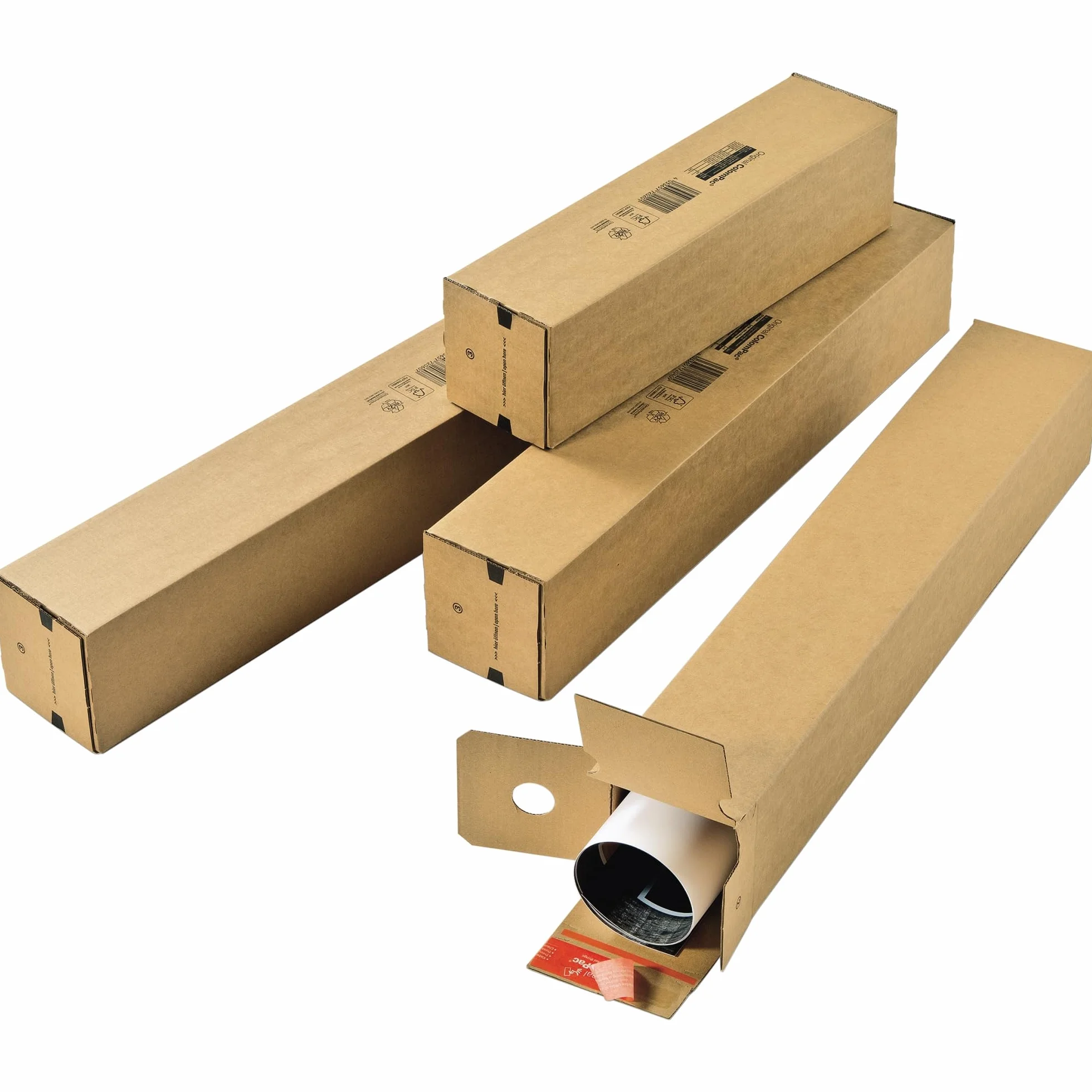 Colompac Boîte en tube pour expéditions 860 x 108 x 108 cm 10 unités