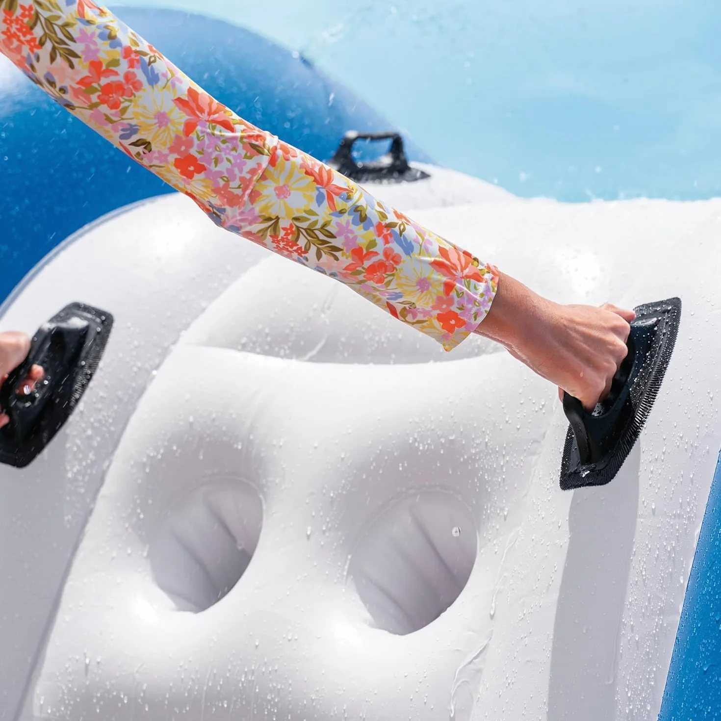 Intex Kool Splash Inflatable Swimming Pool Water Slide 58851ep