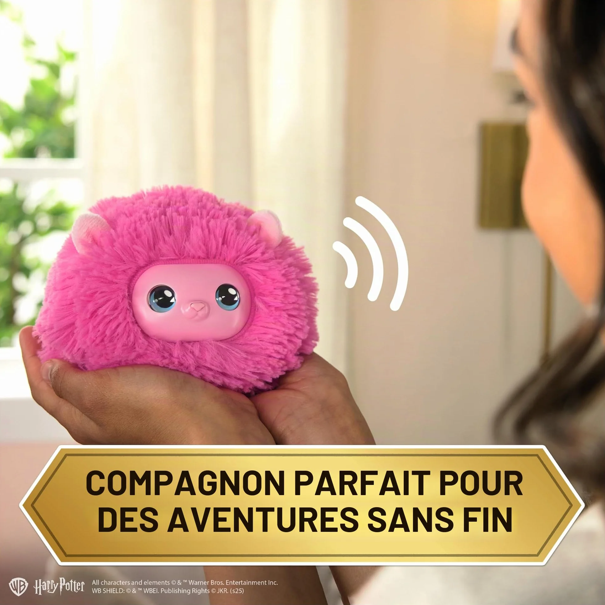 Harry Potter Minimuff en Peluche interactif avec Plus de 35 Sons, Jouet pour Enfants dès 6 Ans Fan