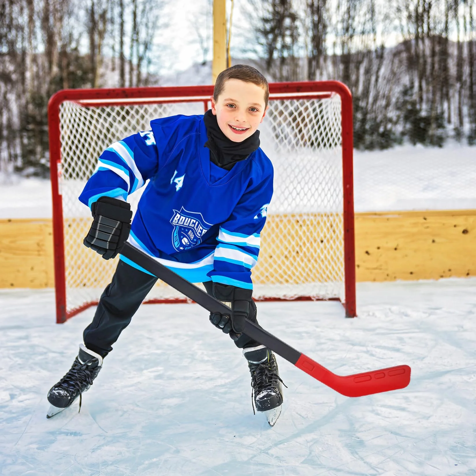 Ensemble de Hockey pour Enfants PP avec 2 Bâtons et 2 Balles