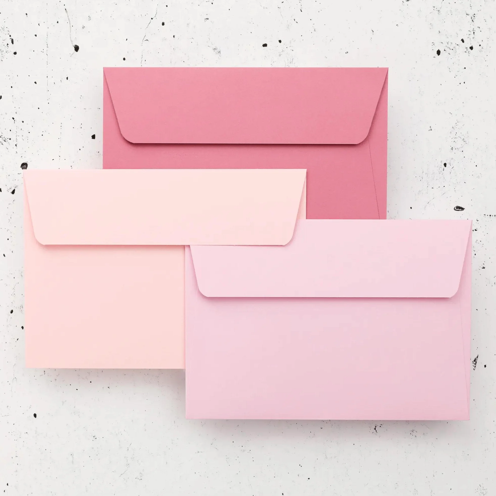 Clairefontaine Enveloppes C6 Rose Dragée 120g Auto-Adhésives Lot 20 – Format 11,4 x 16,2 cm Papier Lisse