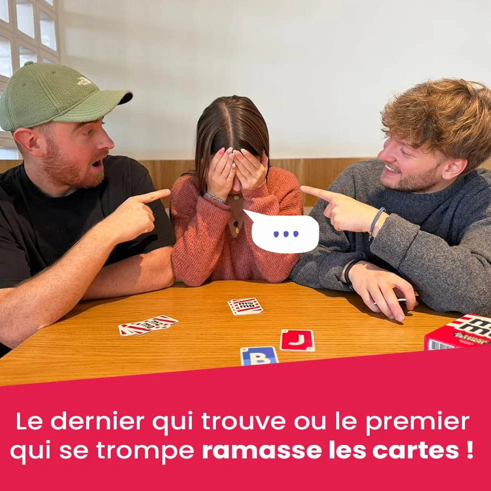 Momo jeu de société hilarant ambiance famille amis 2-8 joueurs 8 ans+