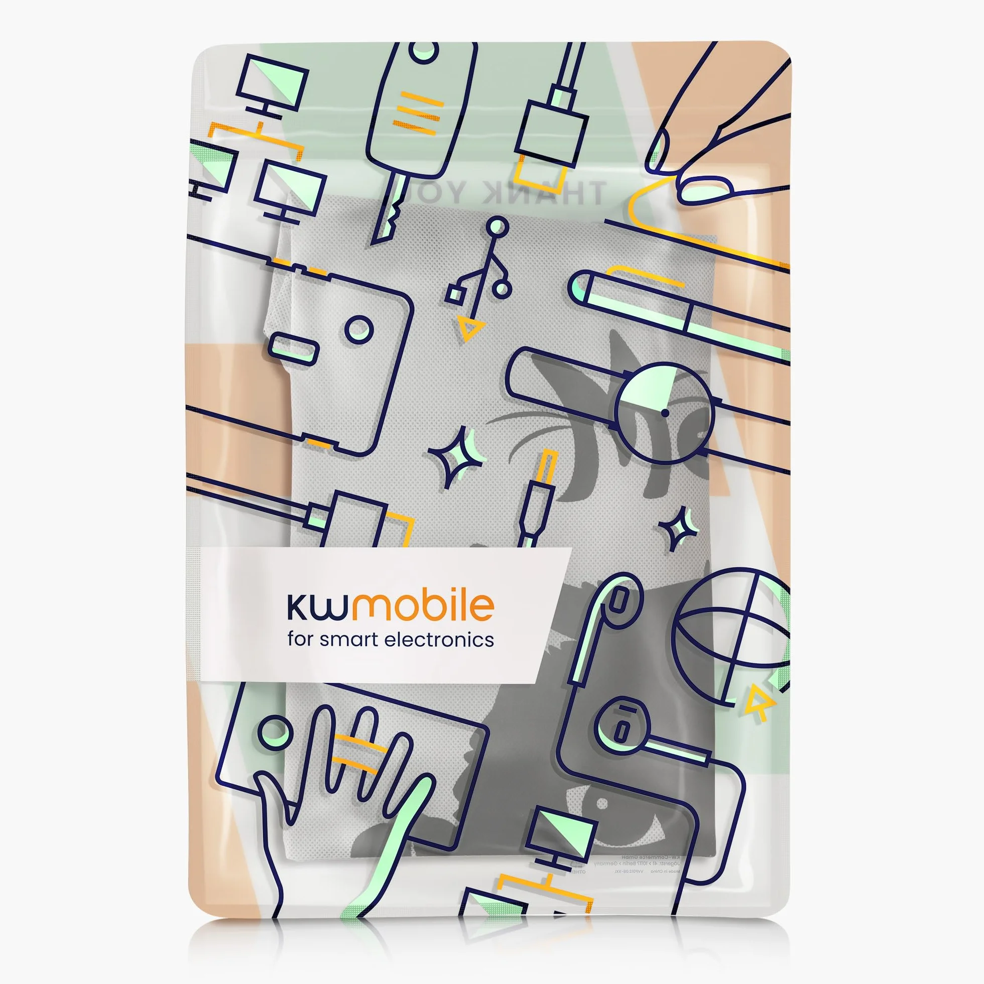 kwmobile Housse Compatible HP Smart Tank 7005 5000 Protection Imprimante chat noir