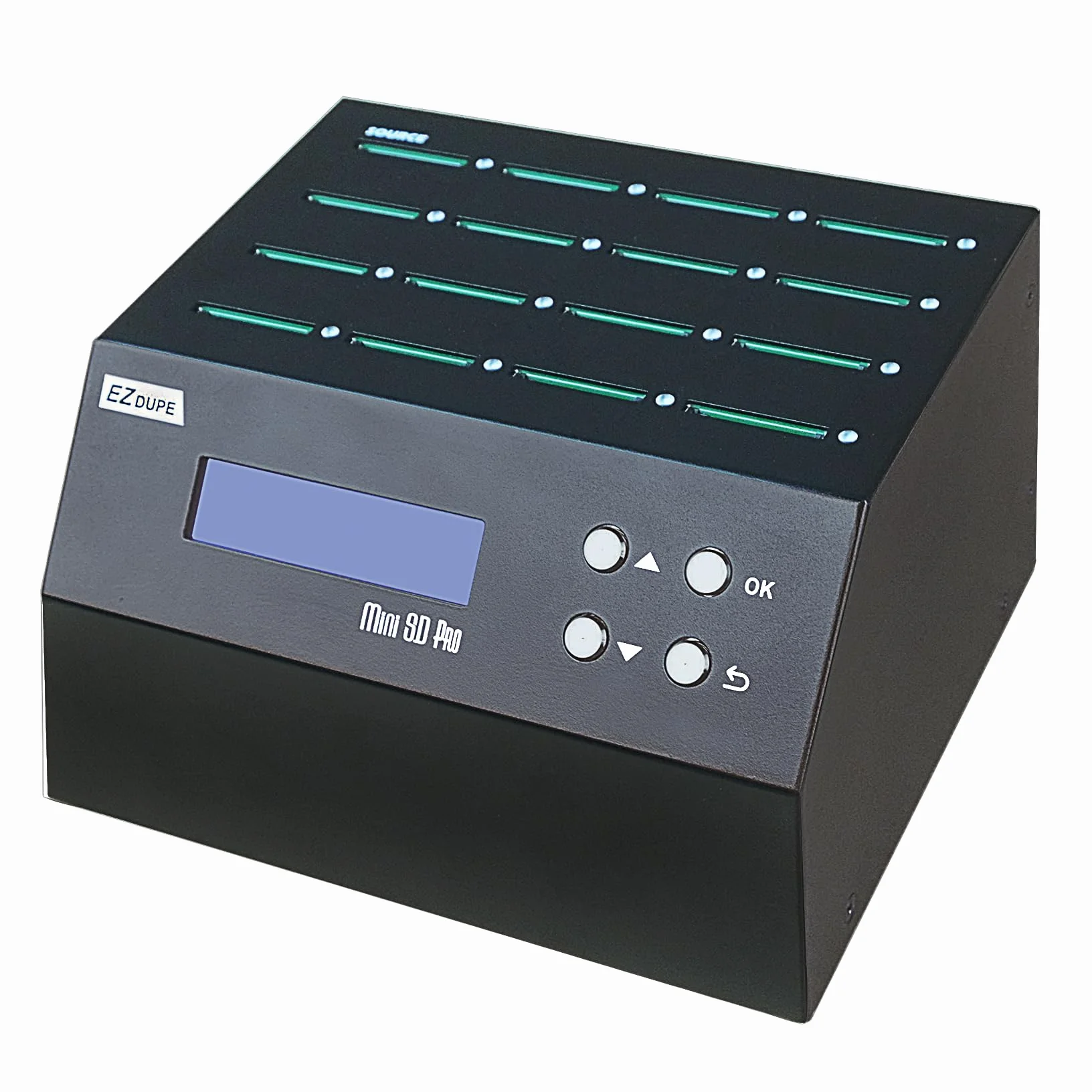 EZ DUPE SD Duplicateur Cloneur de Cartes Mémoire 15 Ports Cibles Mini SD Pro