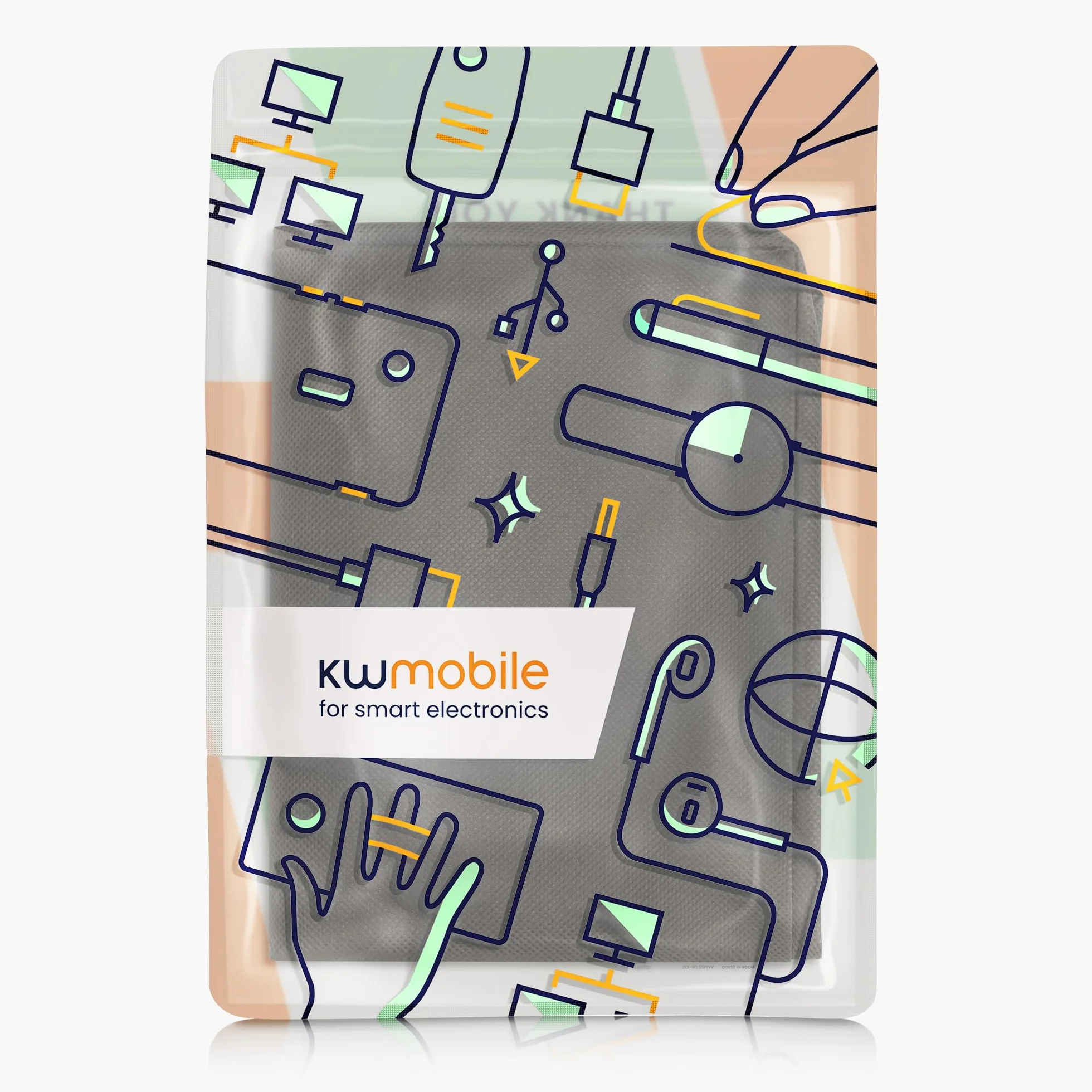 kwmobile Housse compatible Canon TS7650i protection imprimante gris foncé