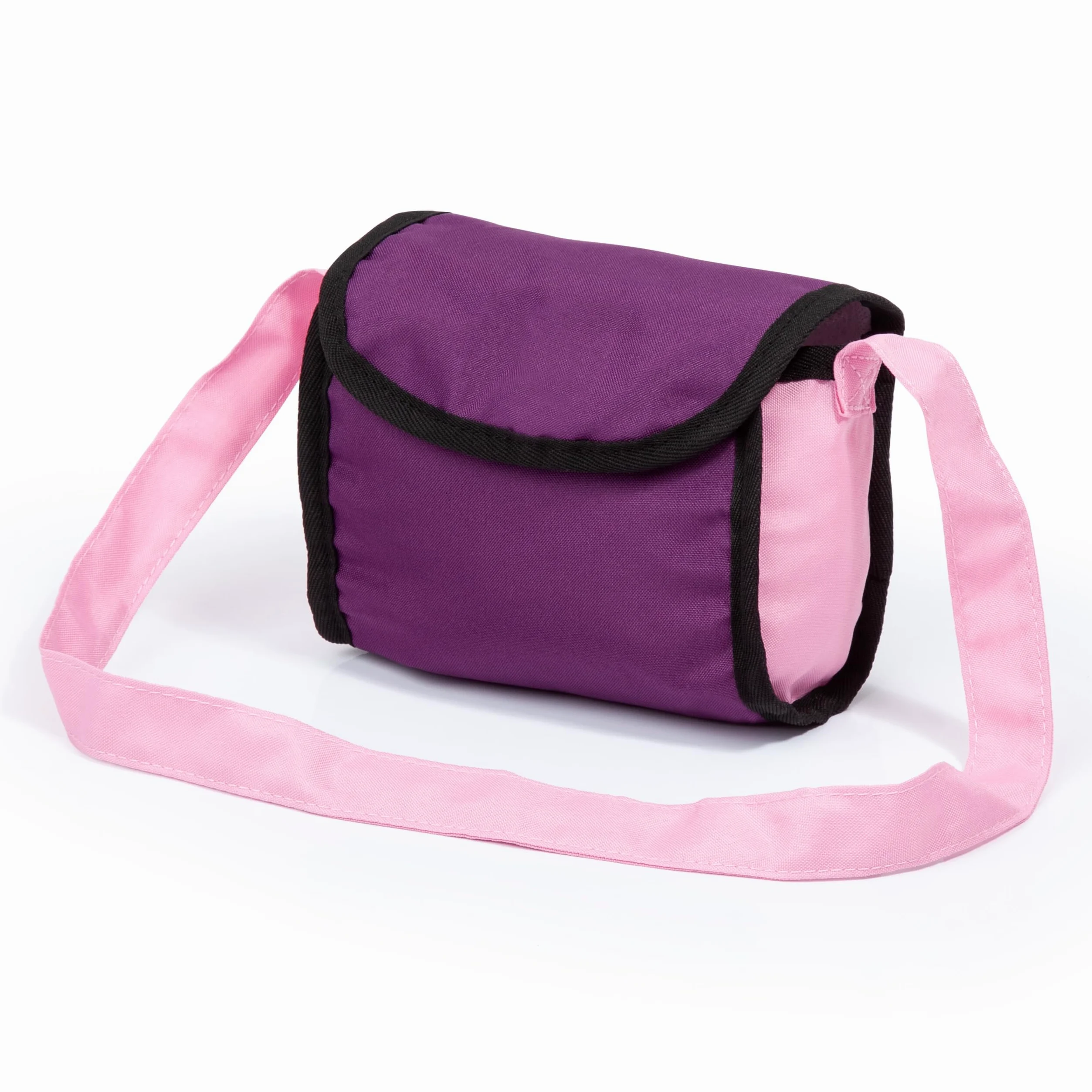 Bayer Design 13057AB Poussette Landau pour poupée Trendy avec lit, Landau réglable, Pliable, Sac à bandoulière, Prune, ‎67 x 41 x 68 cm | poignée réglable en hauteur, pliable, grandes roues, lit de poupée pour encore plus de jeux de rôle, à partir de 3 an