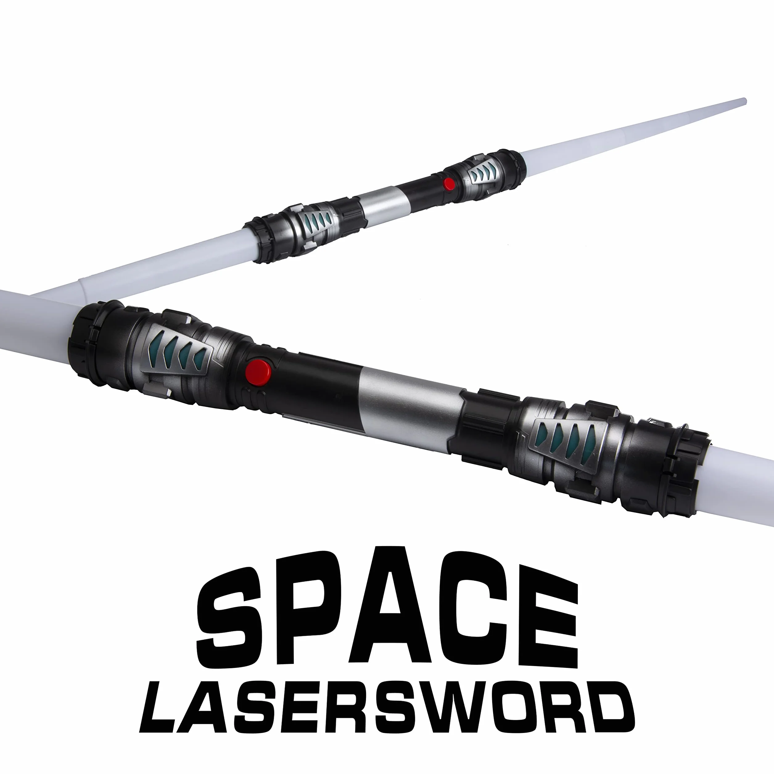 Sabre Laser Double Lame 138 cm Épée Laser avec Éclairage et Sonorisation