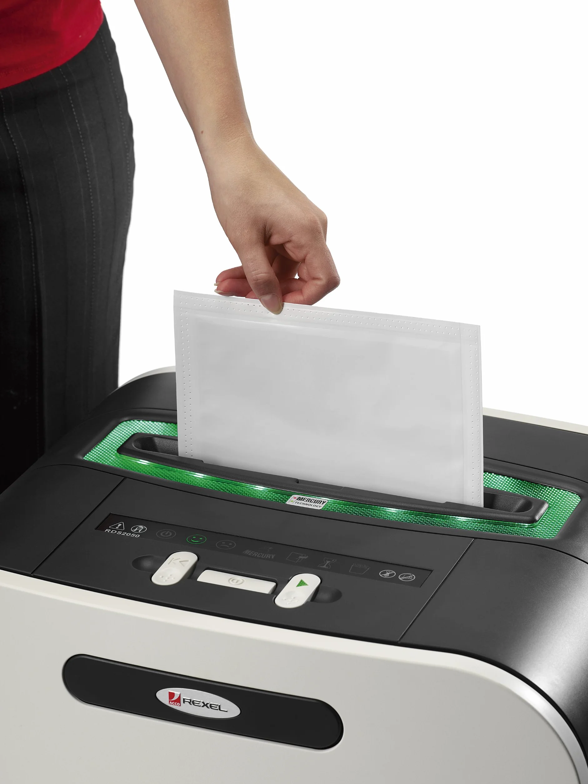 Rexel Feuilles Pré-Lubrifiées pour Destructeurs A5, Paquet de 20