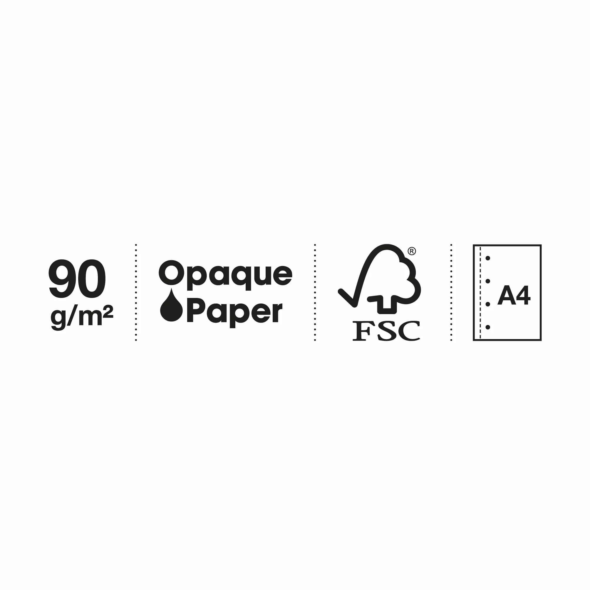 Miquelrius Cahier A4 ligné 7 mm Emotions 80 feuilles 90 g/m² spirale microperforée couverture extra rigide noir