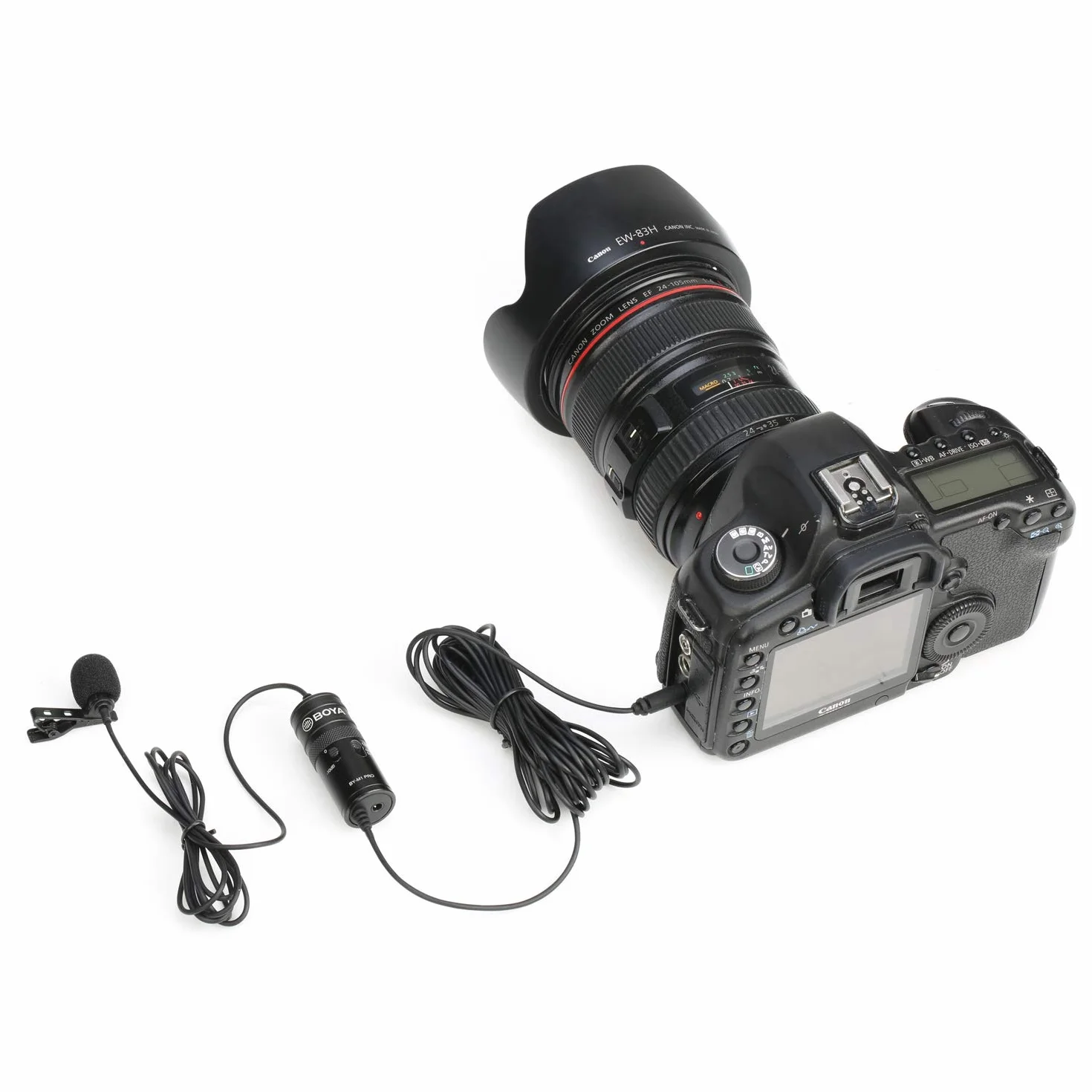 BOYA BY-M1 Pro Micro cravate universel pour smartphones, reflex numériques, caméscopes, enregistreurs audio, PC