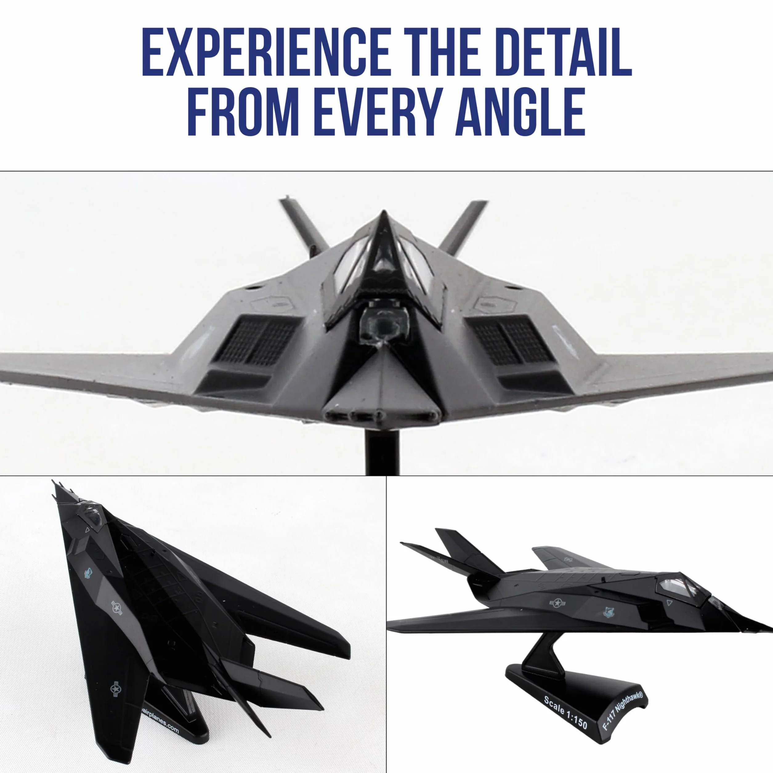 Daron Avion F-117 Nighthawk 1:150 Noir