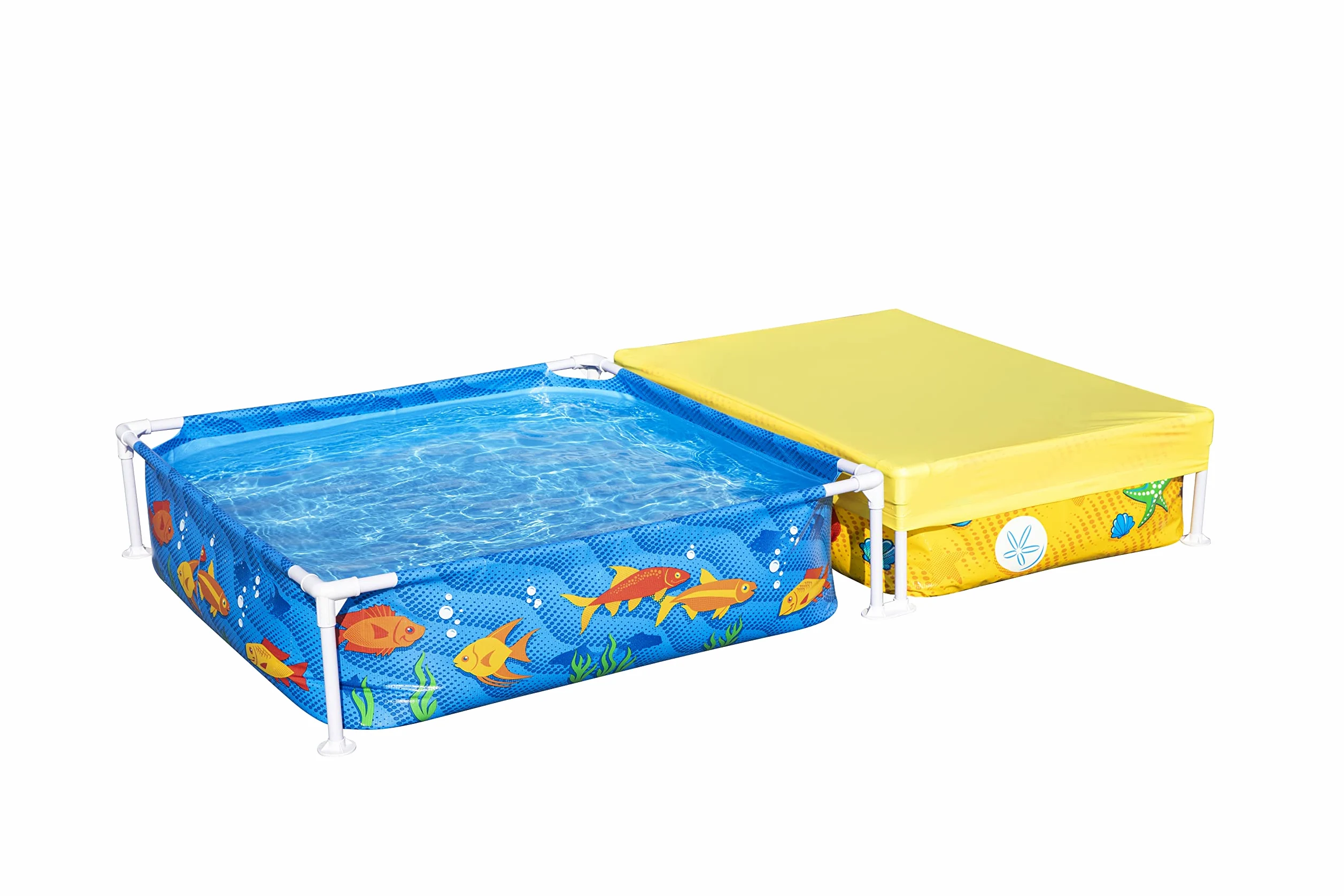 7' x 48" x 12"/2.13m x 1.22m x 30.5cm My First Frame Pool and Sandpit