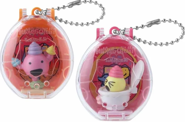 Tamagotchi Collectibles Series 1 Poop Time Figures, 1 des 6 Personnages à Collectionner