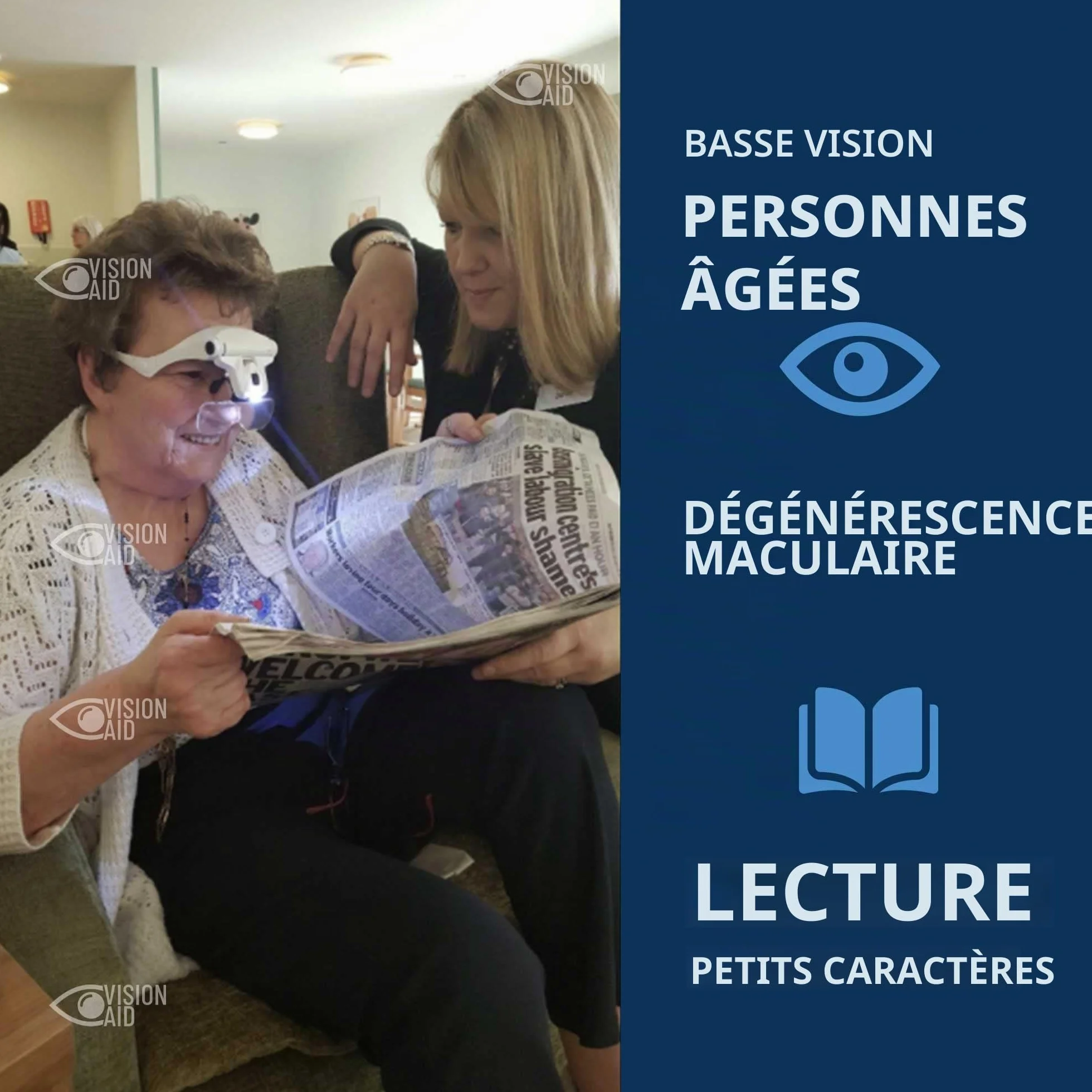 Lunettes loupe Vision Aid avec lumière LED, 5 verres, mains libres pour point de croix et peinture diamant