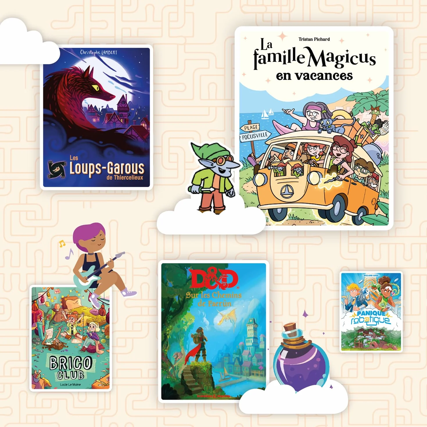 Lunii Livre Audio interactif Donjons & Dragons sur Les chemins de Faerûn français durée 2h30 FLAM dès 9 Ans