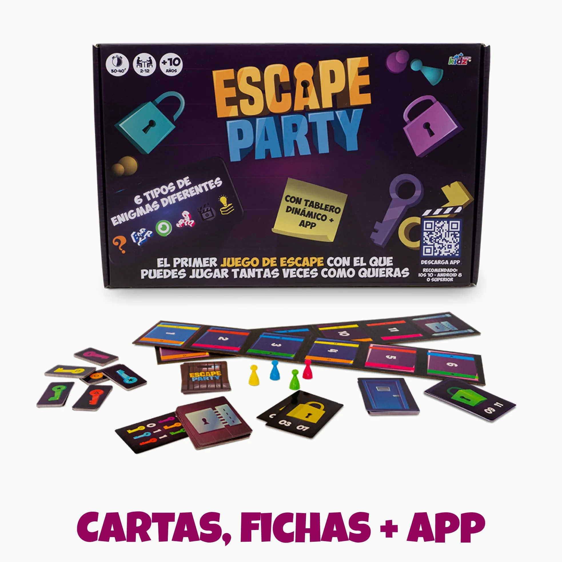 Famosa- Jeu de Scape Room, 700016895, Multicolore