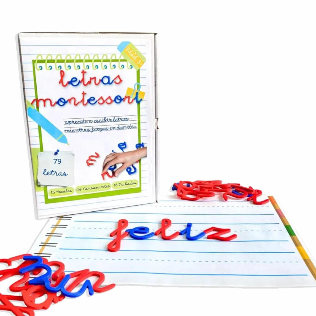 Alphabet Mobile Montessori Minuscules Petites – 79 Pièces, Matériel Pédagogique École Maternelle 3-6 Ans