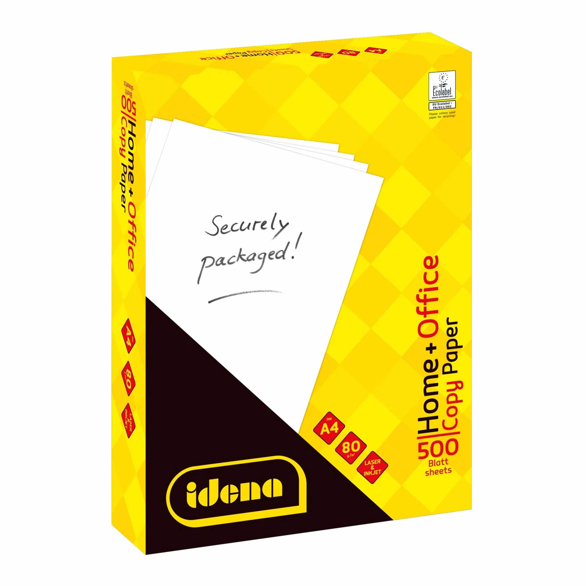 Idena 10548 Papier A4 80 g/m² Blanc 500 Feuilles Lot