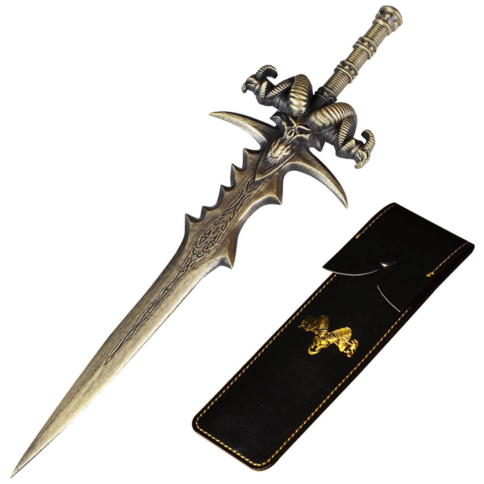 Coupe Papier Ouvre Lettre Tête de Mouton Squelette, Cadeau Décoration