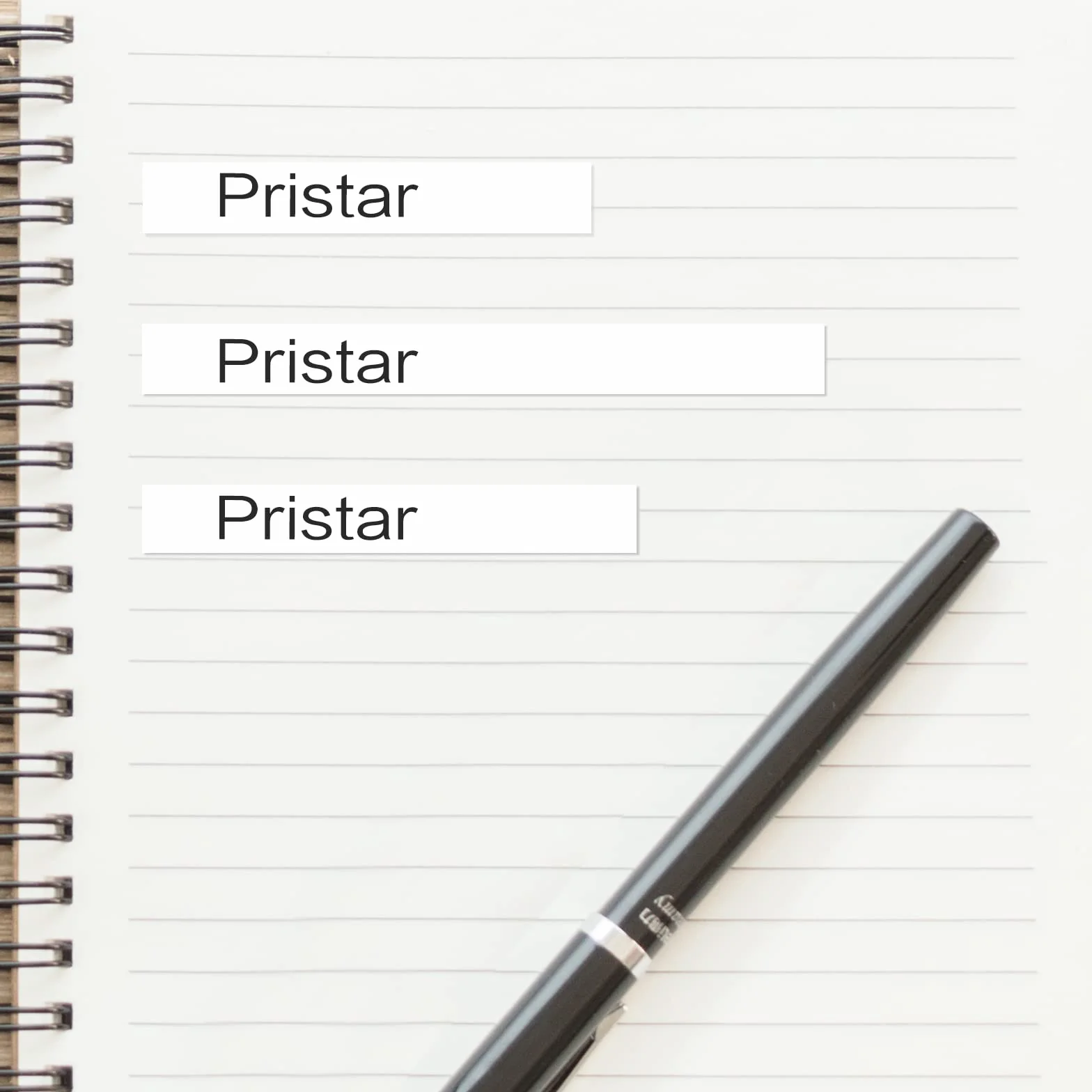 Pristar 9mm Compatible Brother TZe-221 TZe221 TZ-221 Tze Noir sur Blanc Laminé