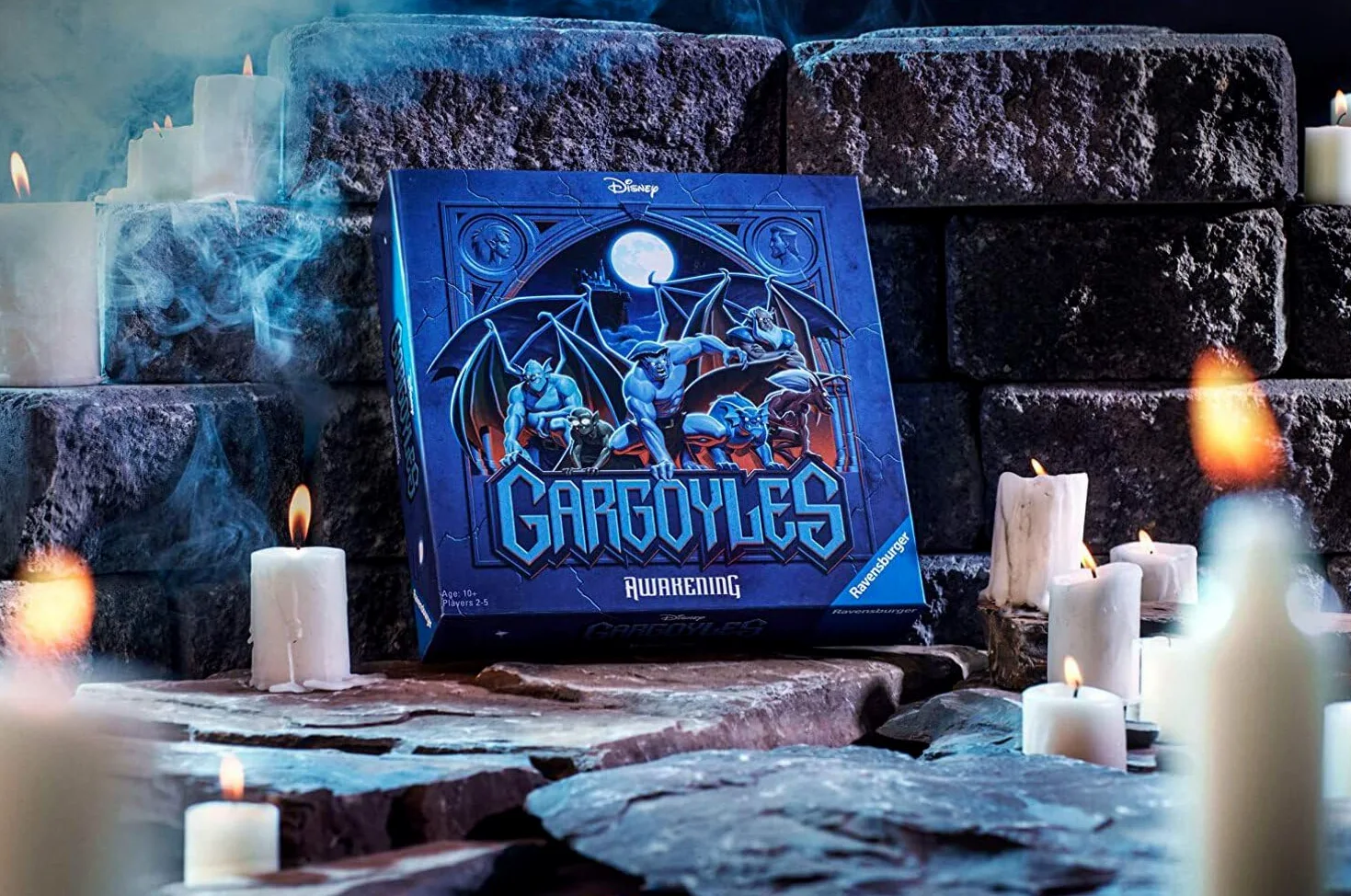 Ravensburger Disney Gargoyles – Jeux de société immersifs de stratégie familiale pour Enfants et Adultes à partir de 10 Ans – 2 à 5 Joueurs