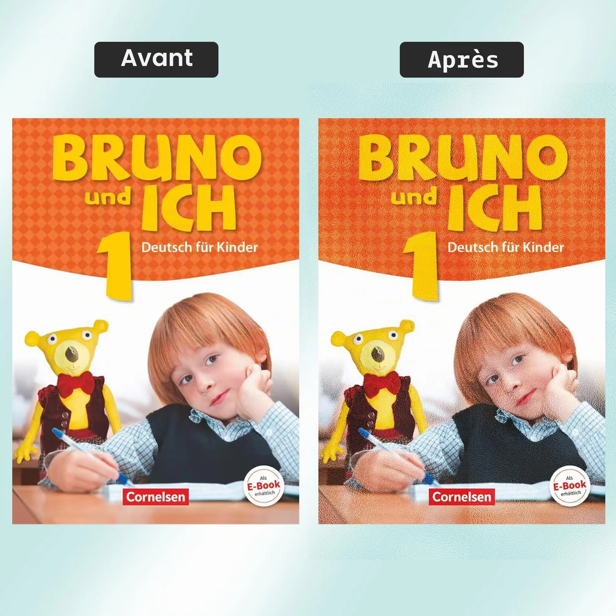 EULANT 10 Pièces Couvertures de Livres Adhésifs Film de Protection Imperméables A4